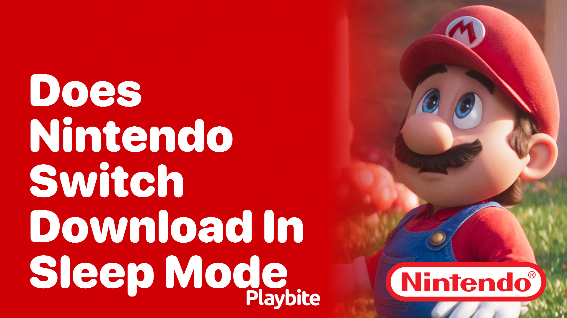 Does the Nintendo Switch Download in Sleep Mode?