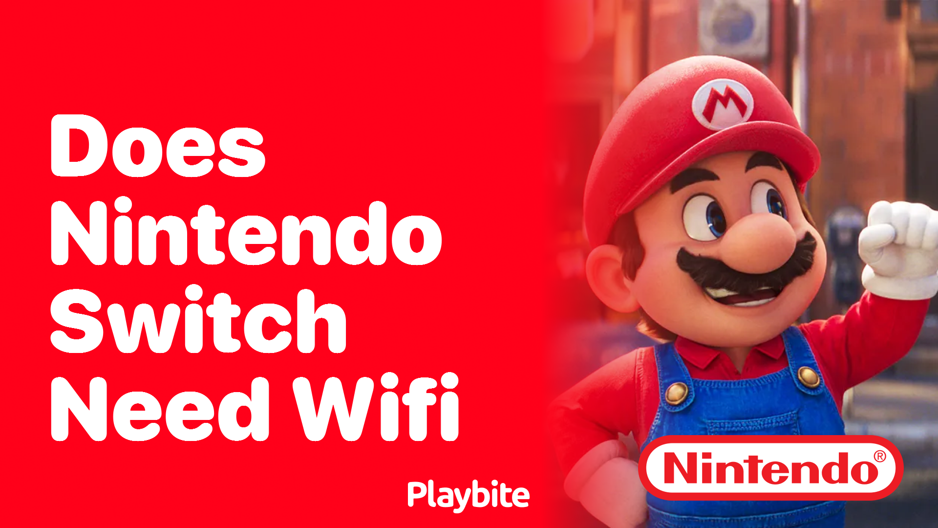 Does the Nintendo Switch Need WiFi?