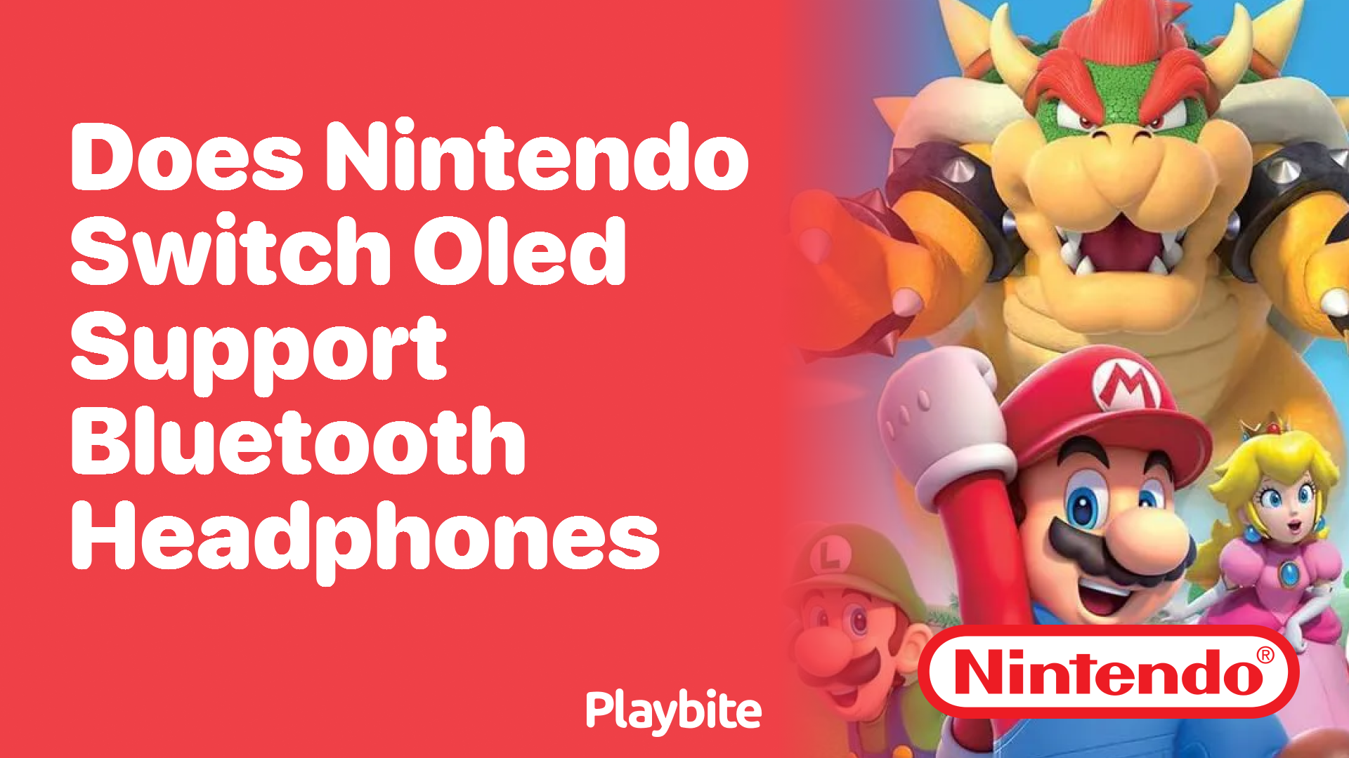Does the Nintendo Switch OLED Support Bluetooth Headphones?