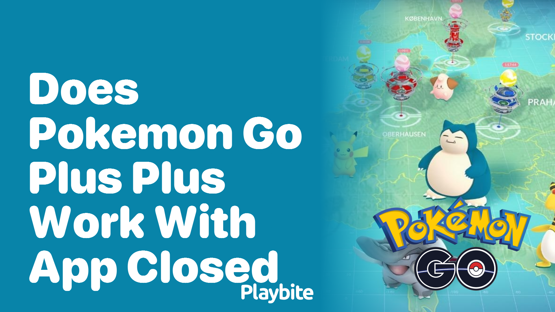 Does Pokemon GO Plus Plus Work with the App Closed?