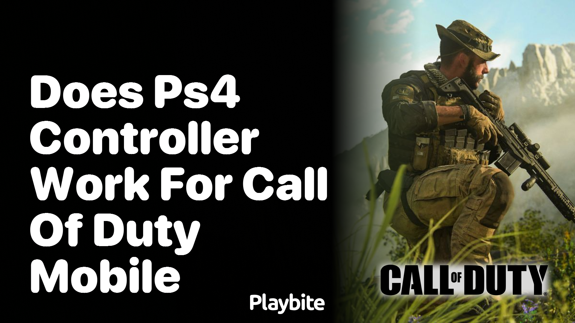 Does a PS4 Controller Work for Call of Duty Mobile?