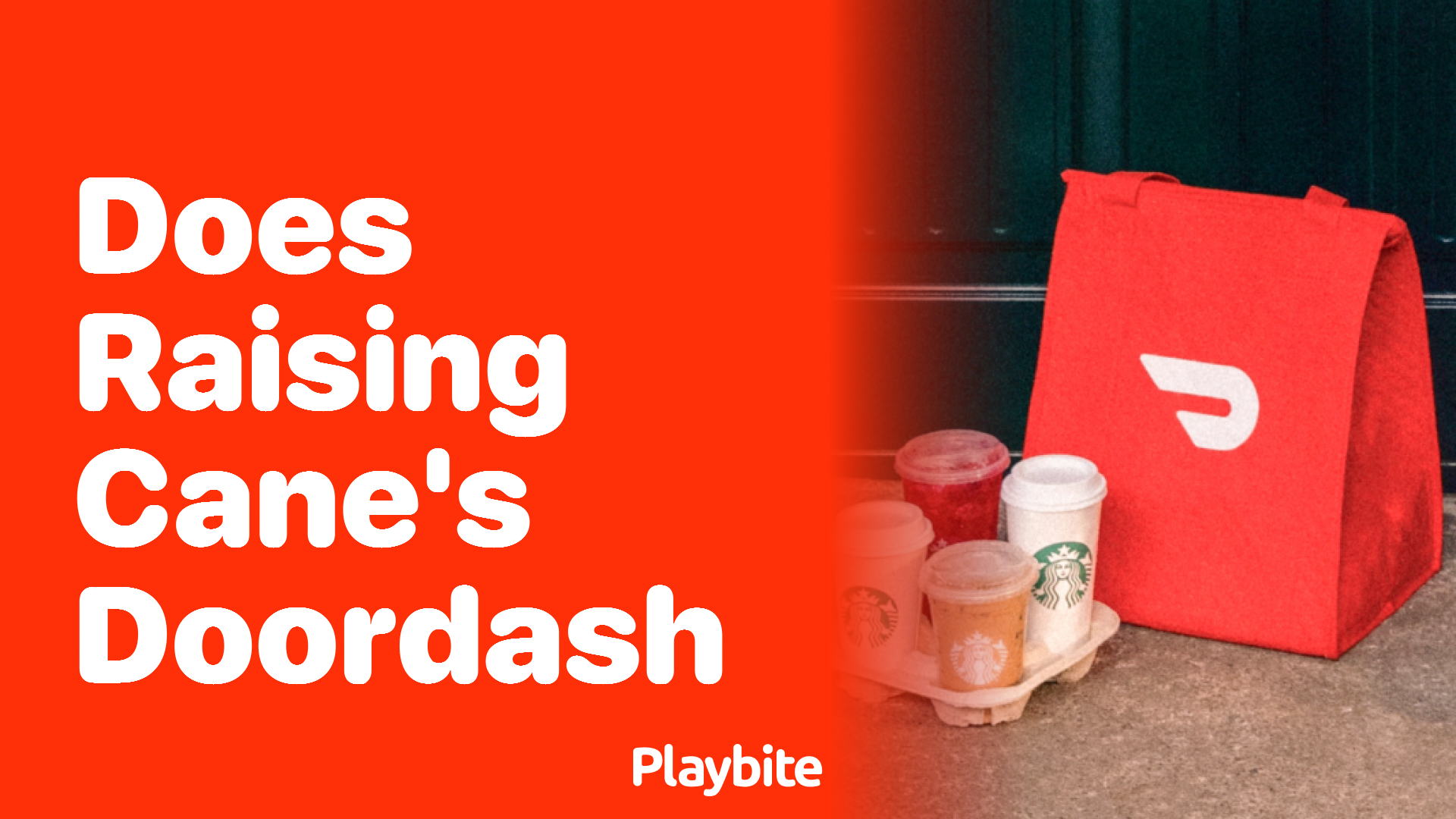 Does Raising Cane’s Deliver Through DoorDash?