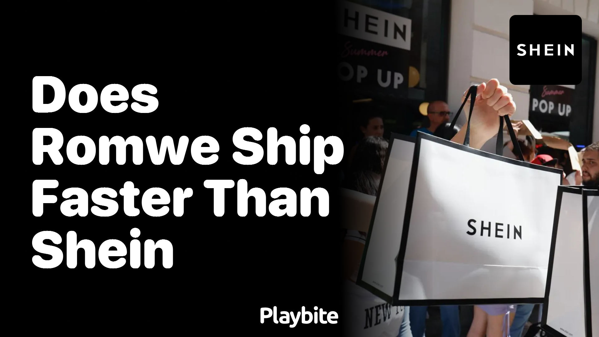Does Romwe Ship Faster Than SHEIN?