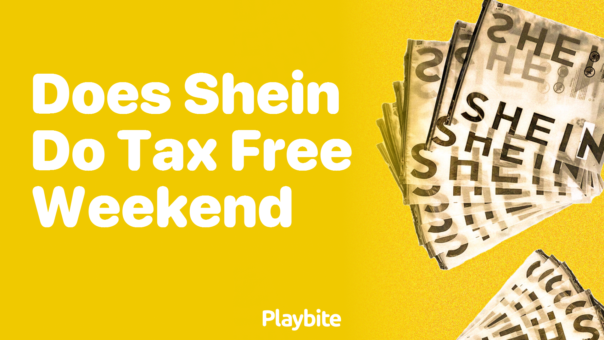 Does SHEIN Offer Tax-Free Weekend Deals?
