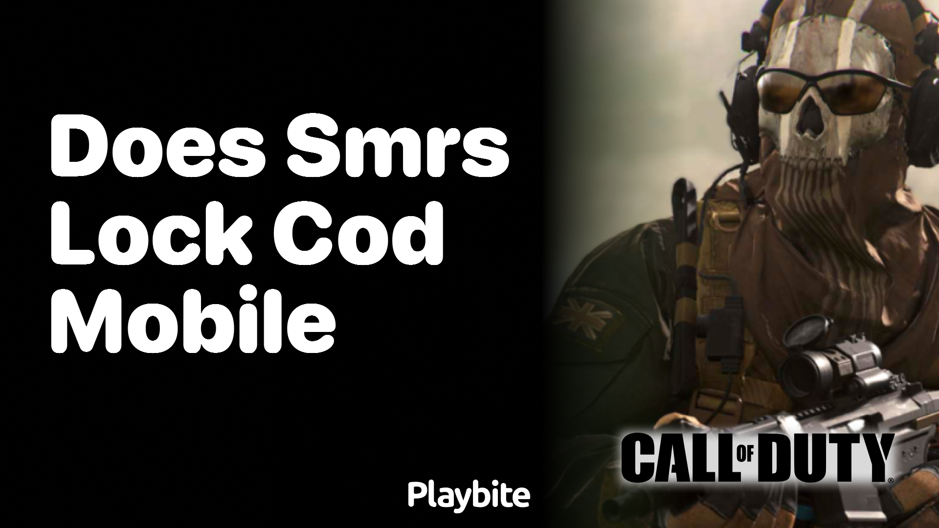 Does the SMRS Lock On in COD Mobile?