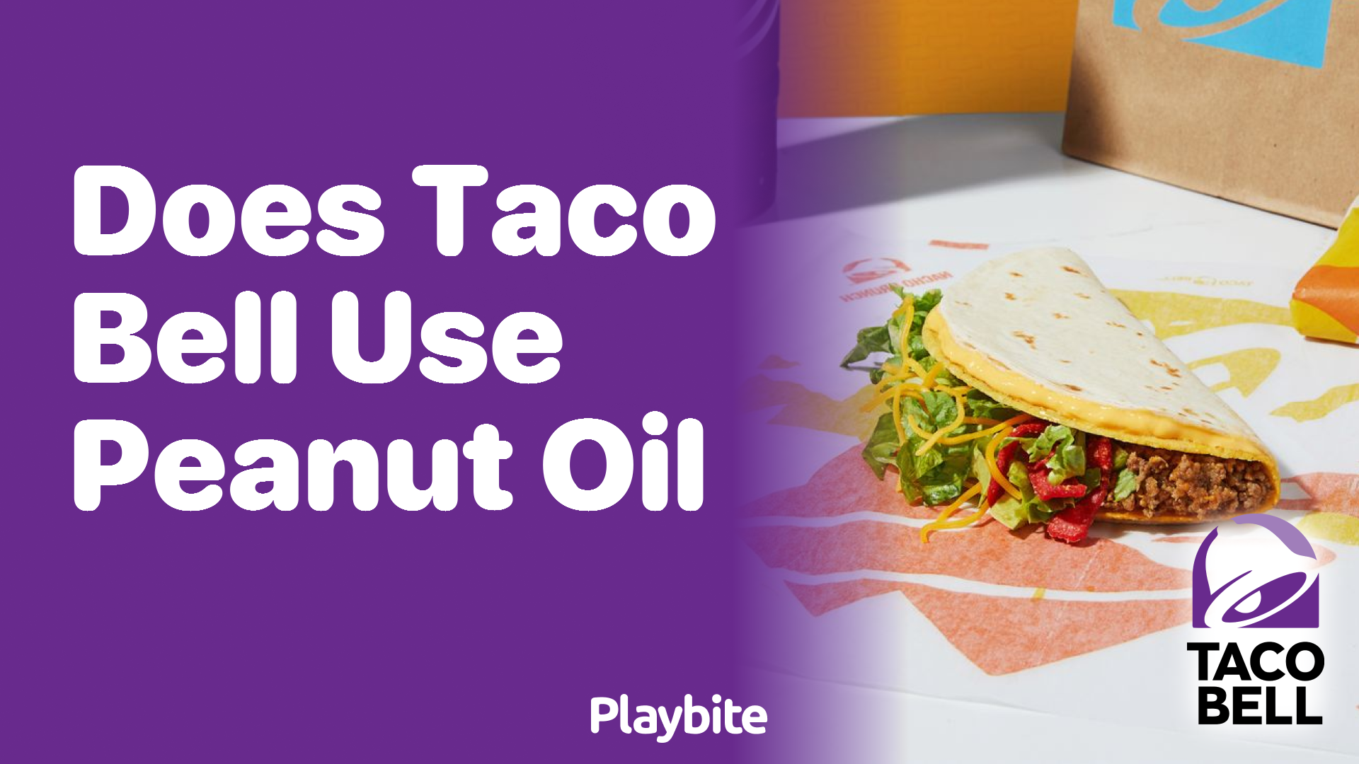 Does Taco Bell Use Peanut Oil in Their Cooking?