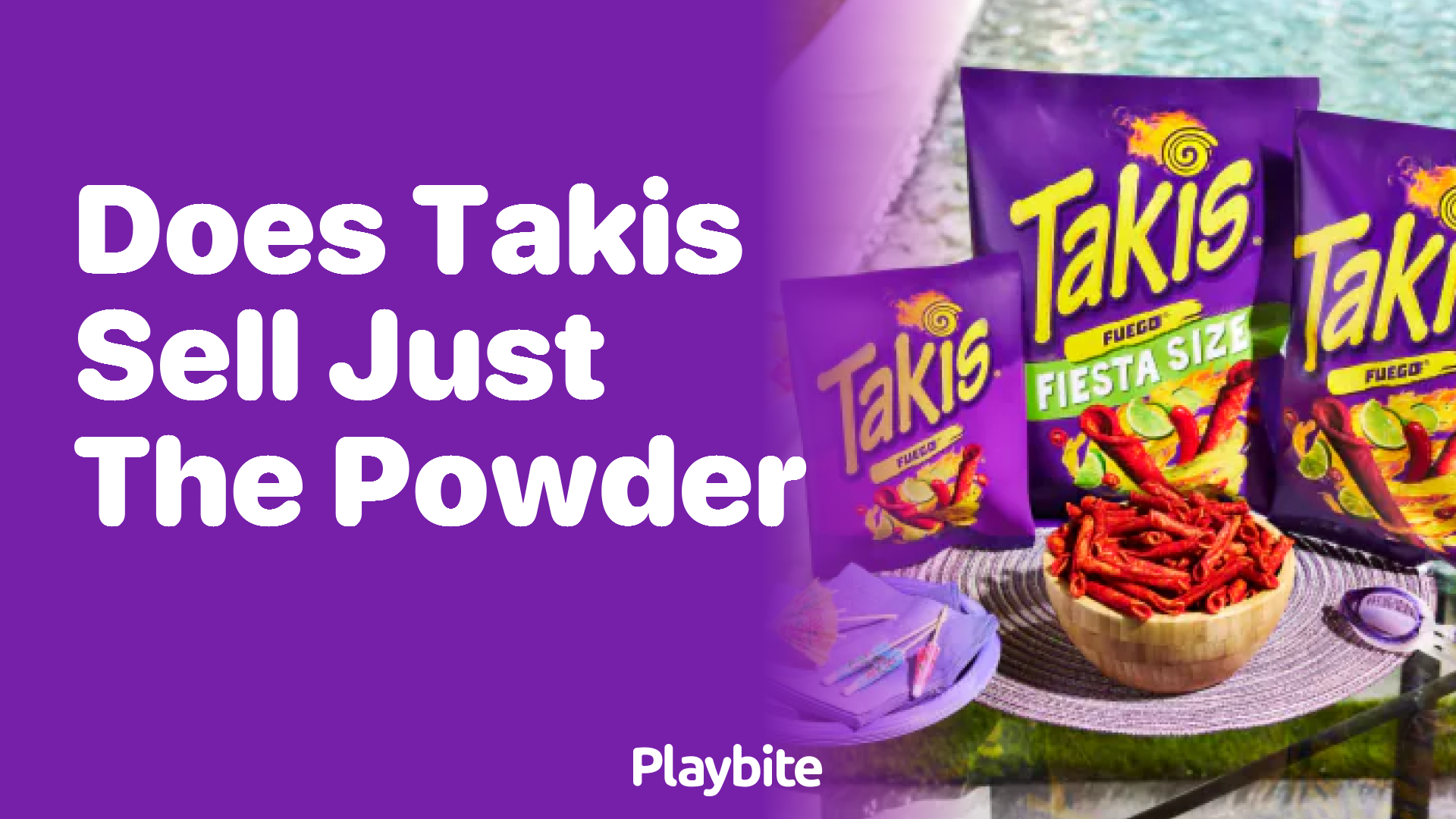 Does Takis Sell Just the Powder?