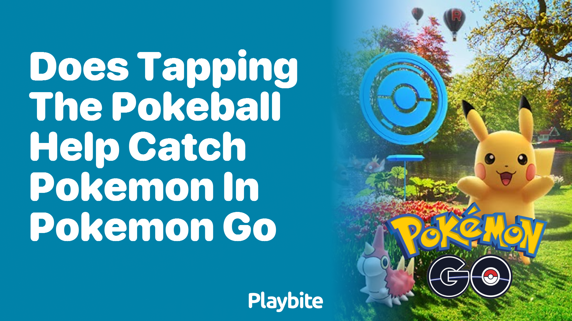 Does Tapping the Pokeball Help Catch Pokemon in Pokemon GO?