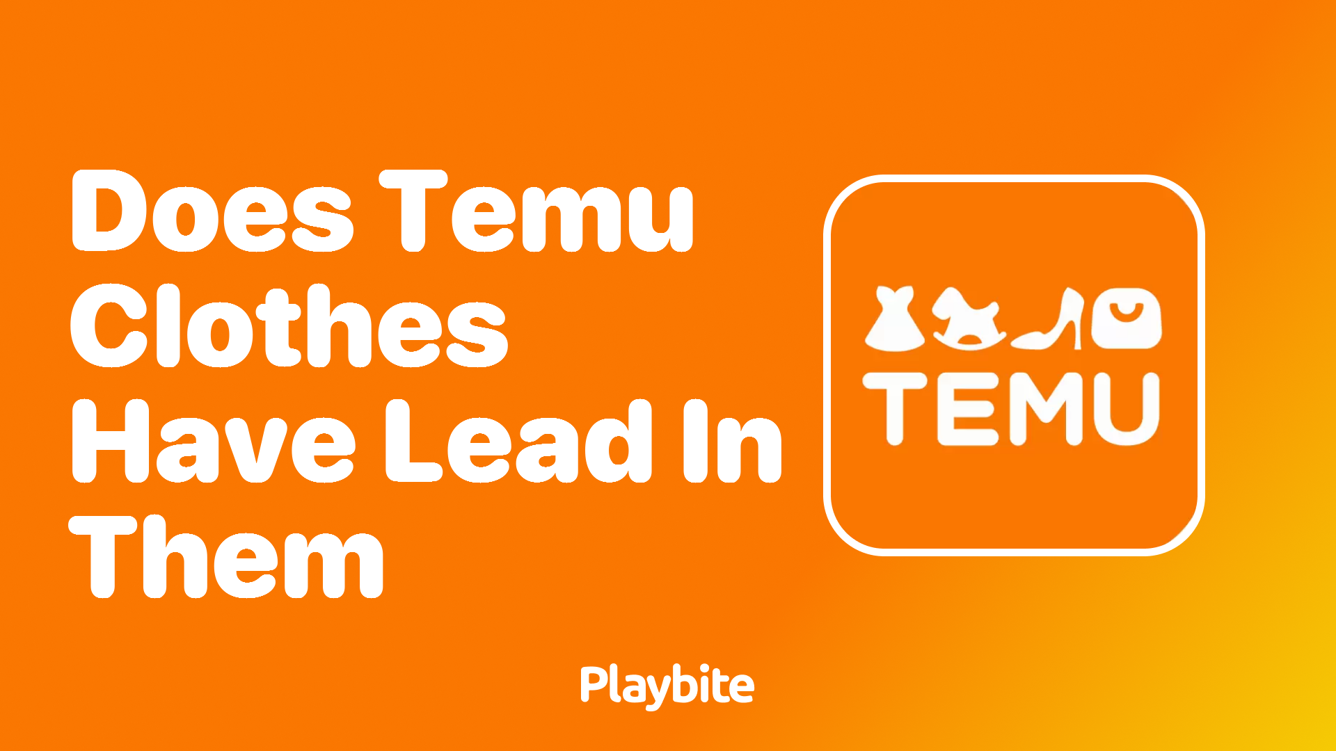 Does Temu Clothes Have Lead in Them? Unraveling the Facts