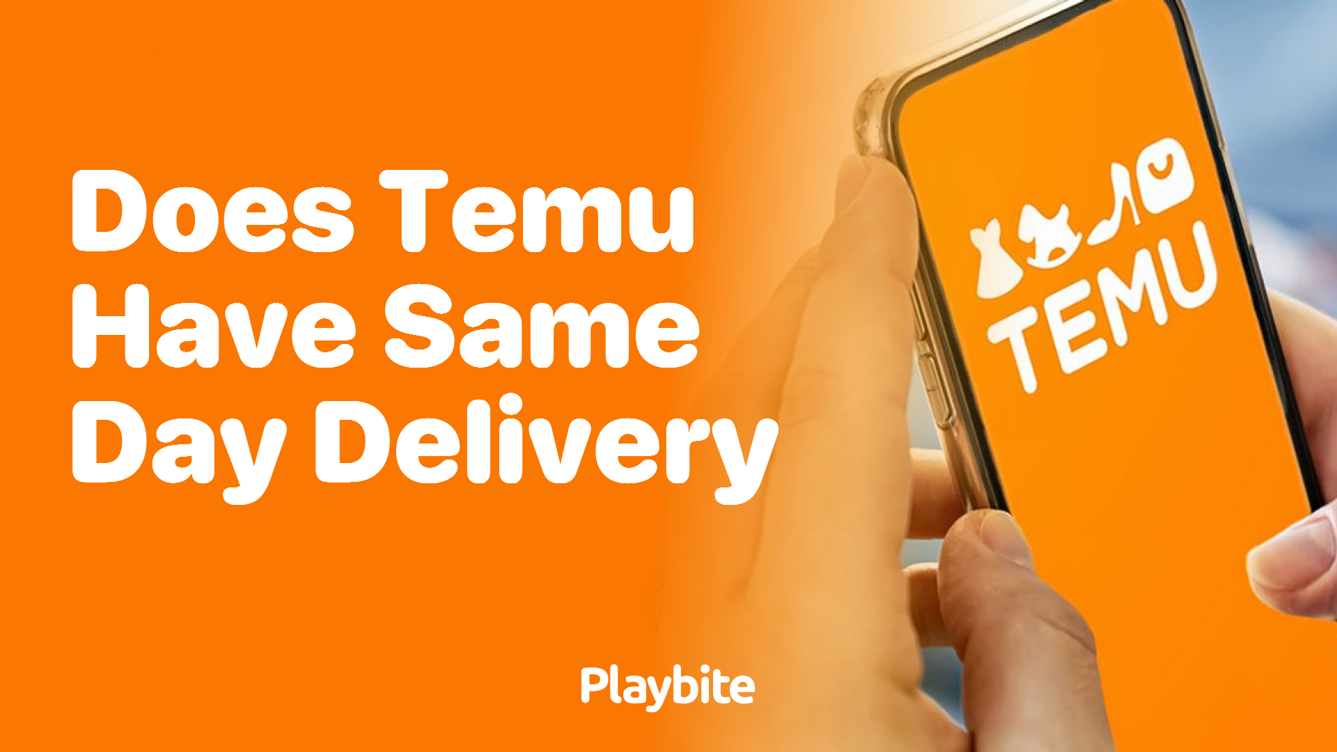 Does Temu Offer Same-Day Delivery?