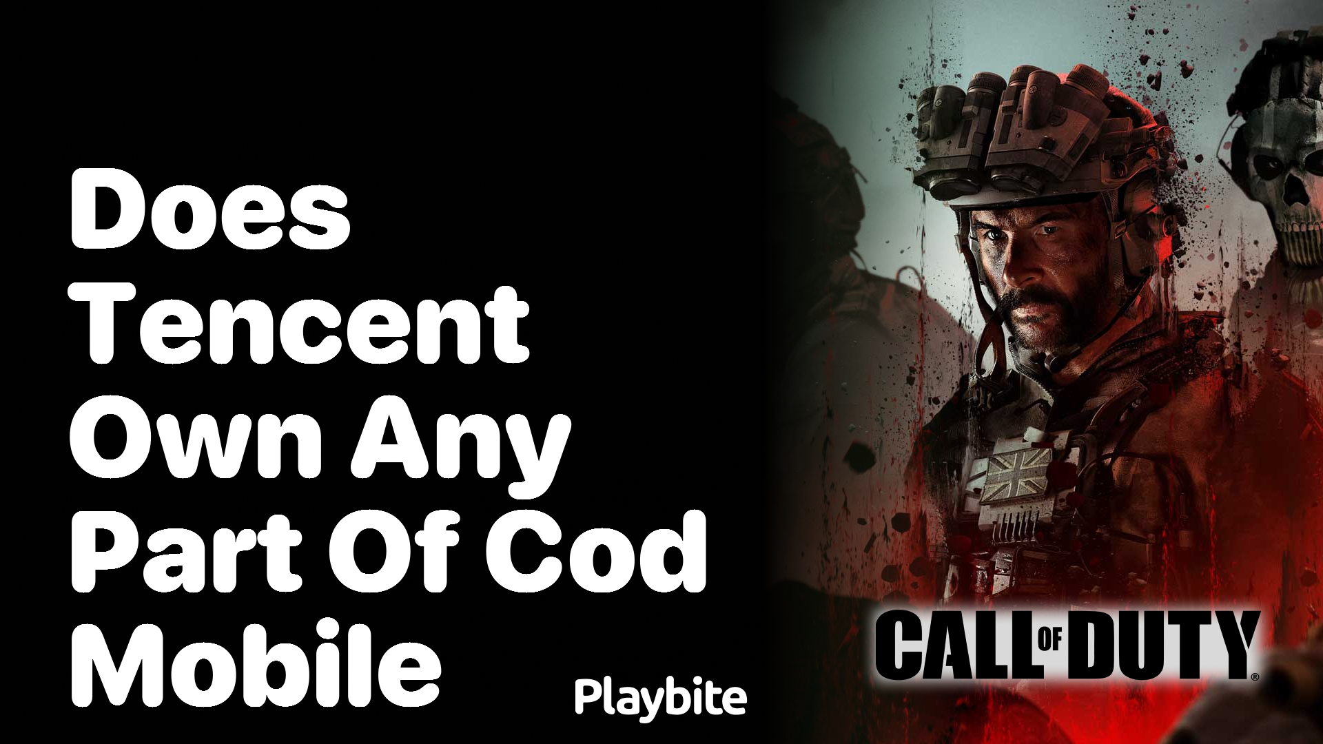 Does Tencent Own Any Part of CoD Mobile?