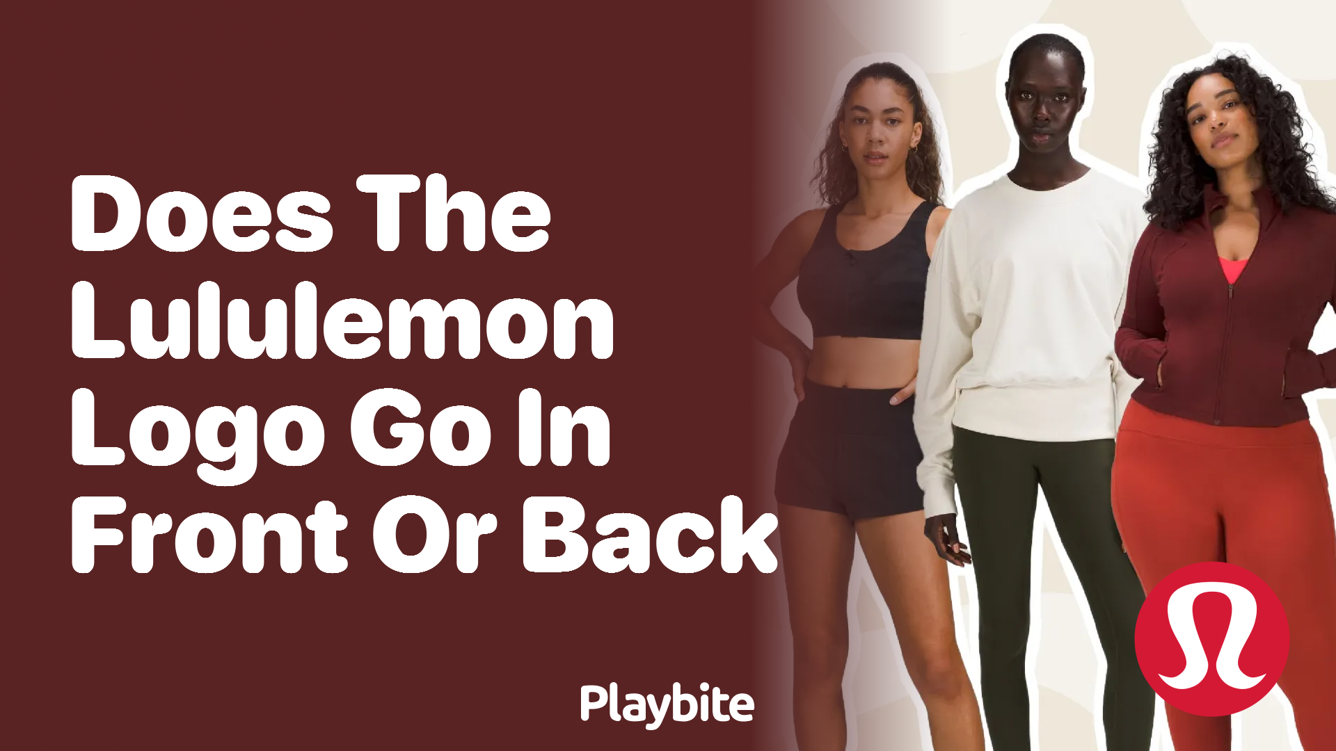 Does the Lululemon Logo Go in Front or Back? - Playbite