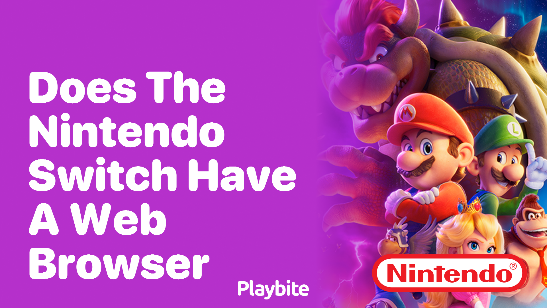 Does the Nintendo Switch Have a Web Browser?
