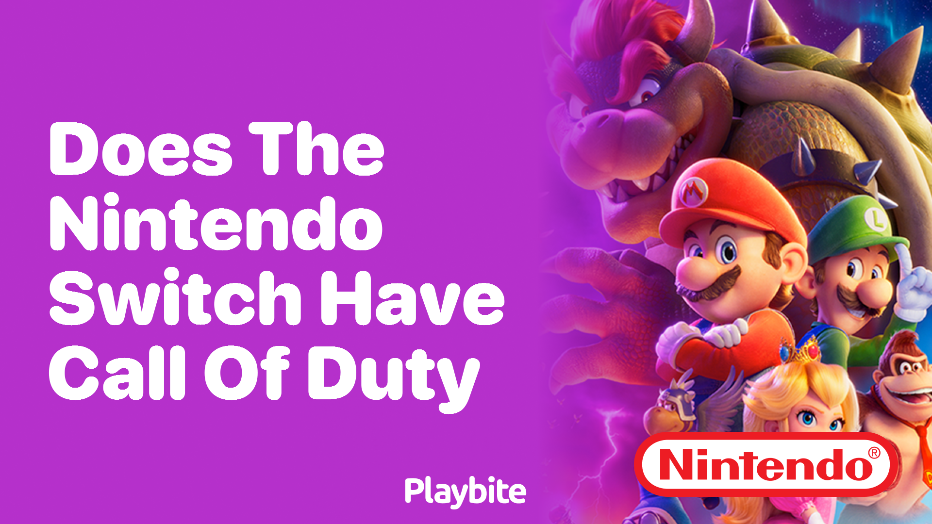 Does the Nintendo Switch Have Call of Duty?