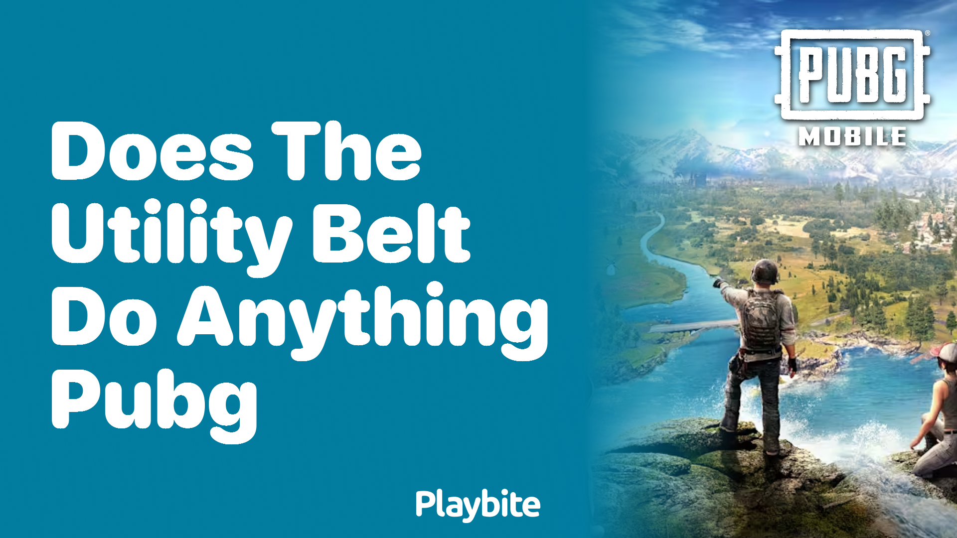 Does the Utility Belt Do Anything in PUBG Mobile?