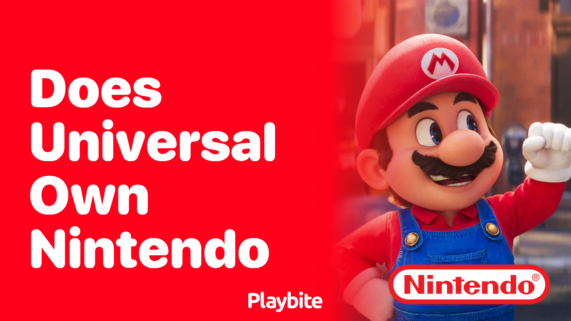 Does Universal Own Nintendo? Unraveling the Truth
