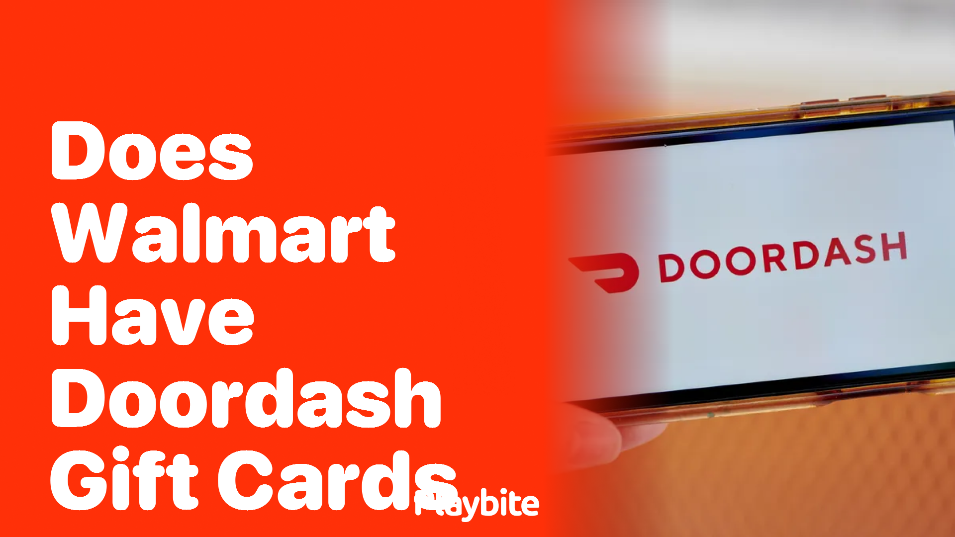 Does Walmart Have DoorDash Gift Cards?