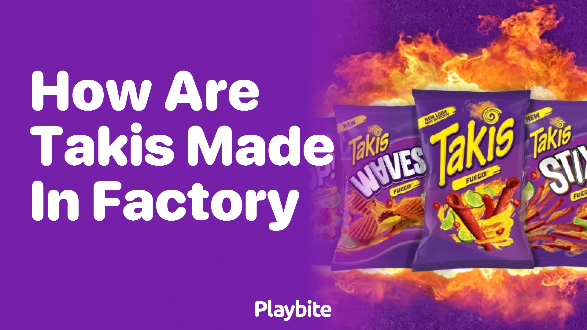 Discovering How Takis Are Made in Factories