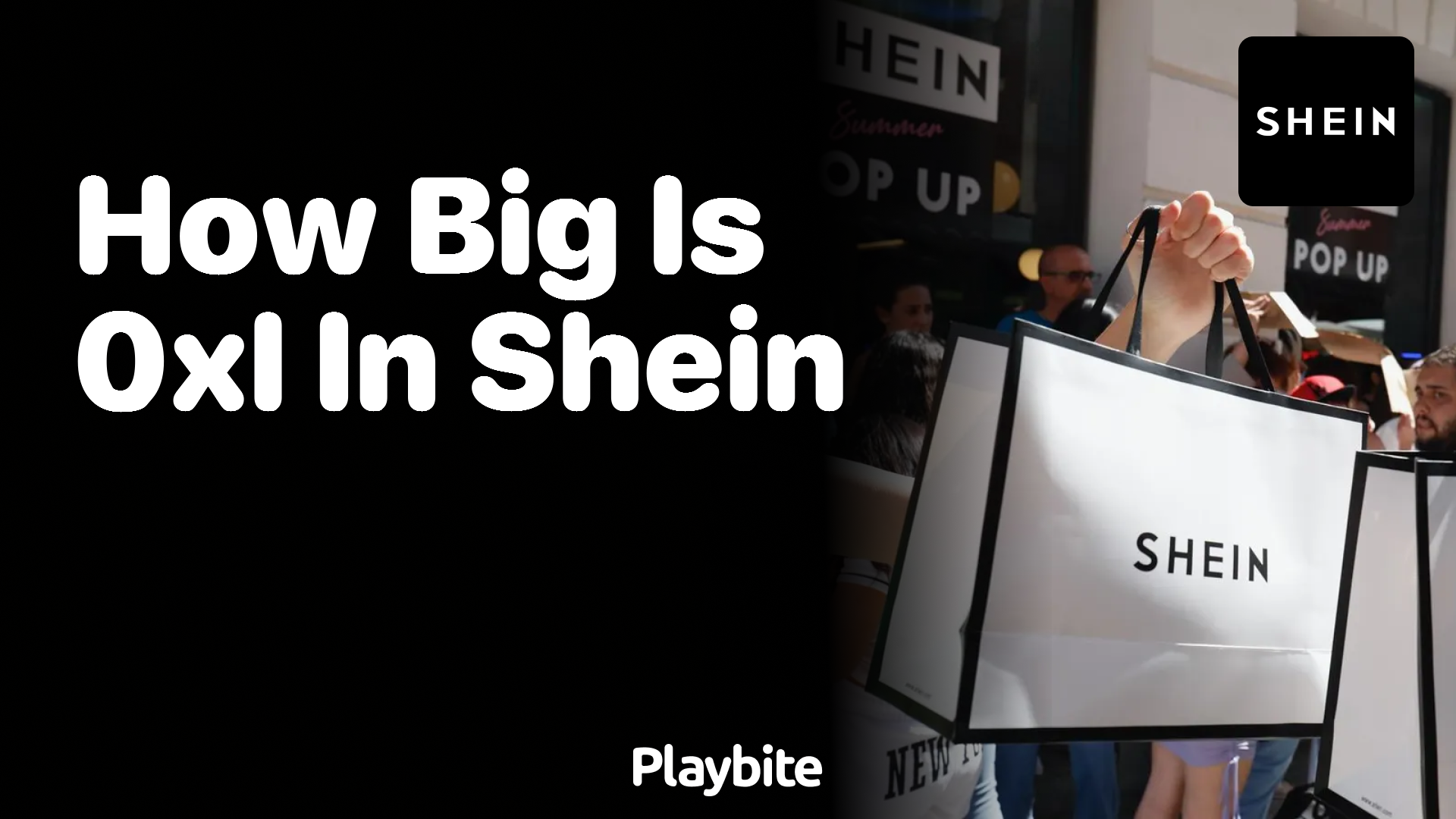 How Big is 0XL in SHEIN?
