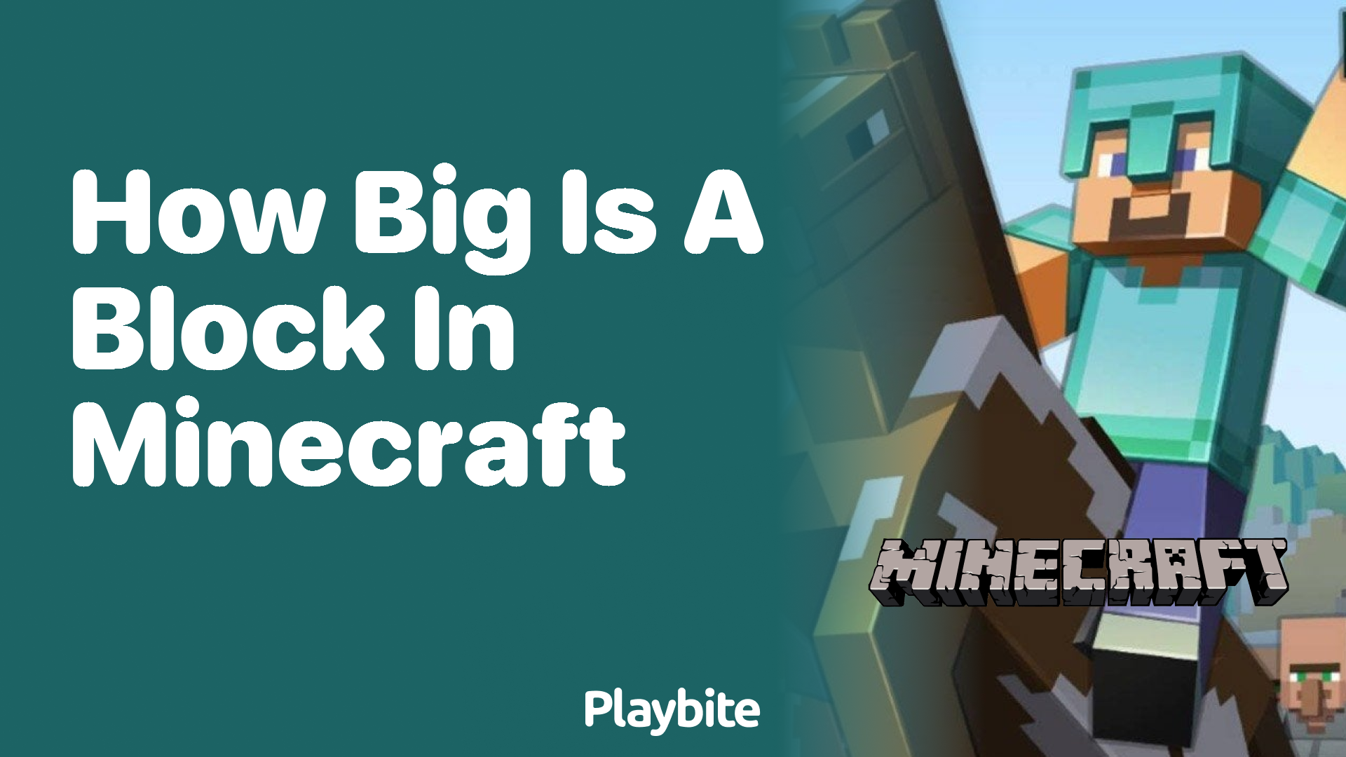 How Big is a Block in Minecraft?