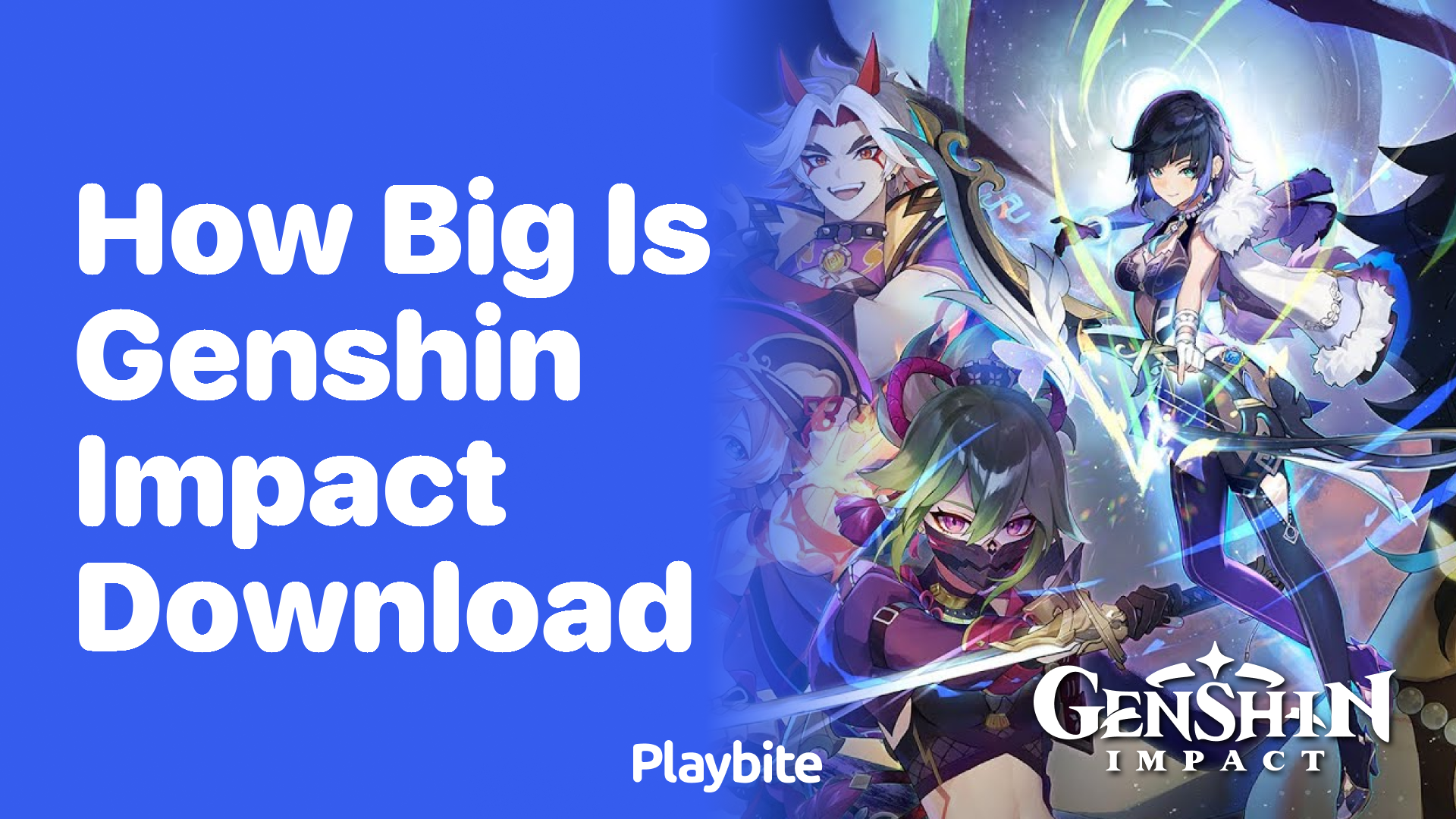 How Big is the Genshin Impact Download?