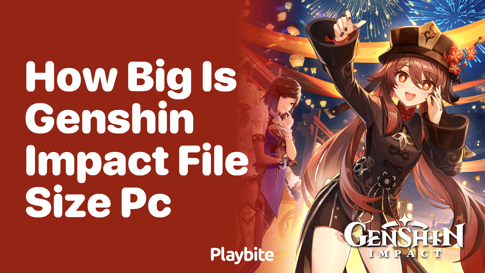 How Big Is Genshin Impact File Size on PC?