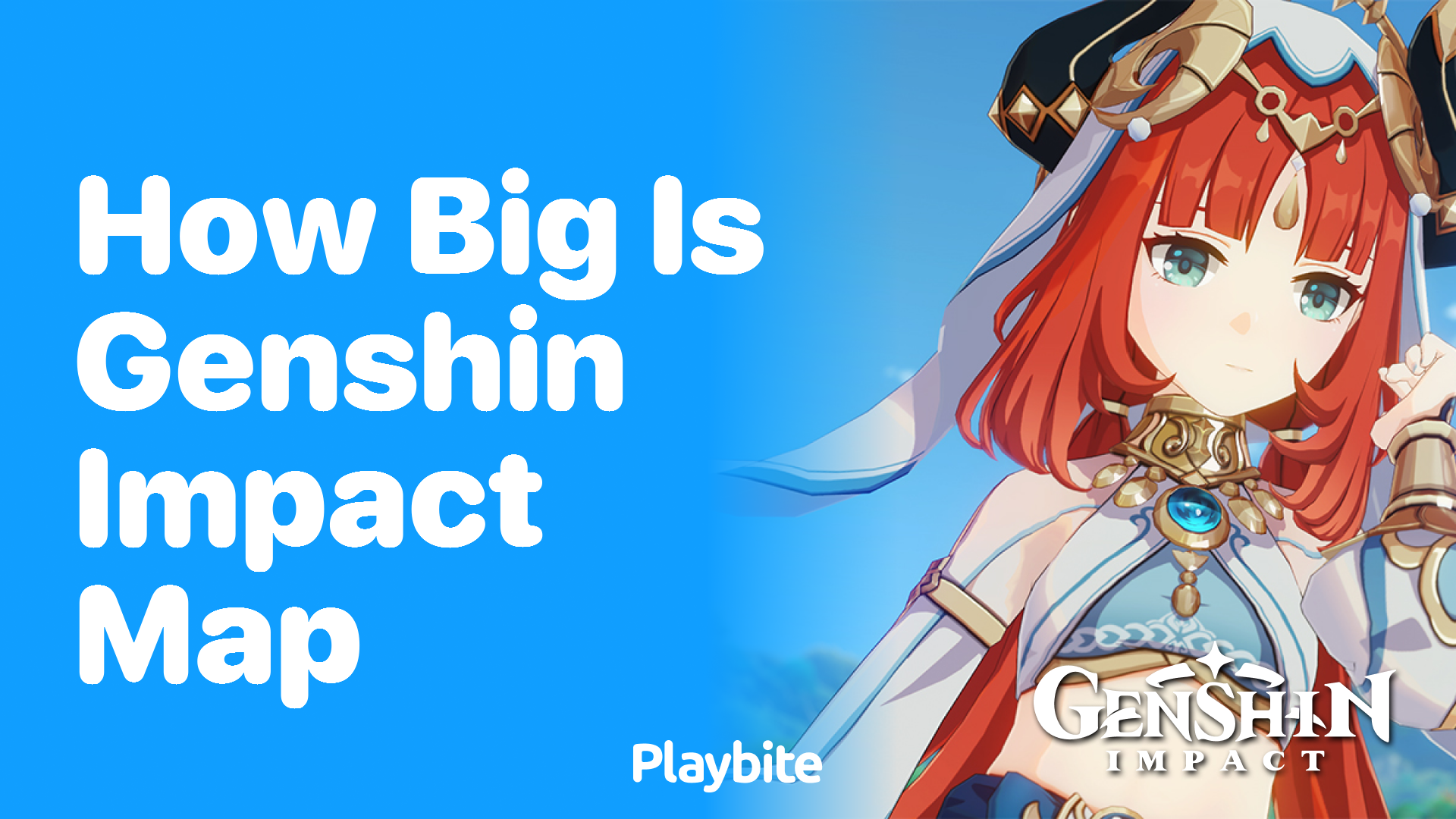How Big Is the Genshin Impact Map?