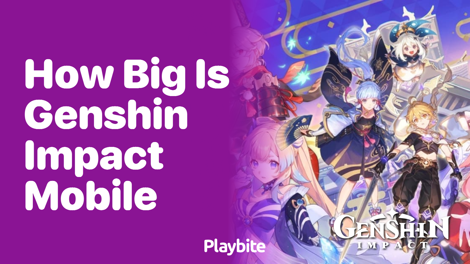 How Big Is Genshin Impact Mobile?