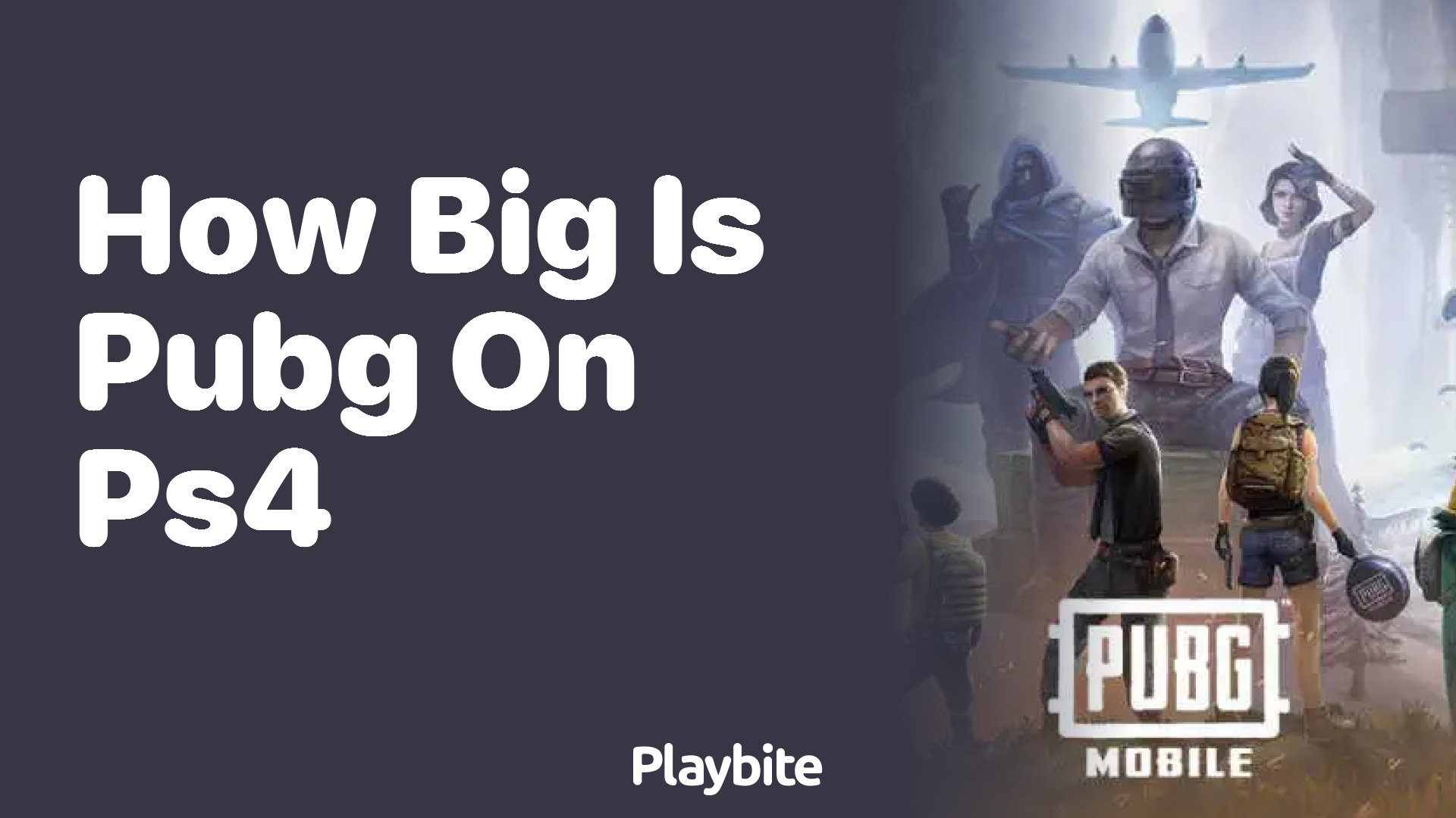 How Big is PUBG on PS4? Understanding its Size and Popularity