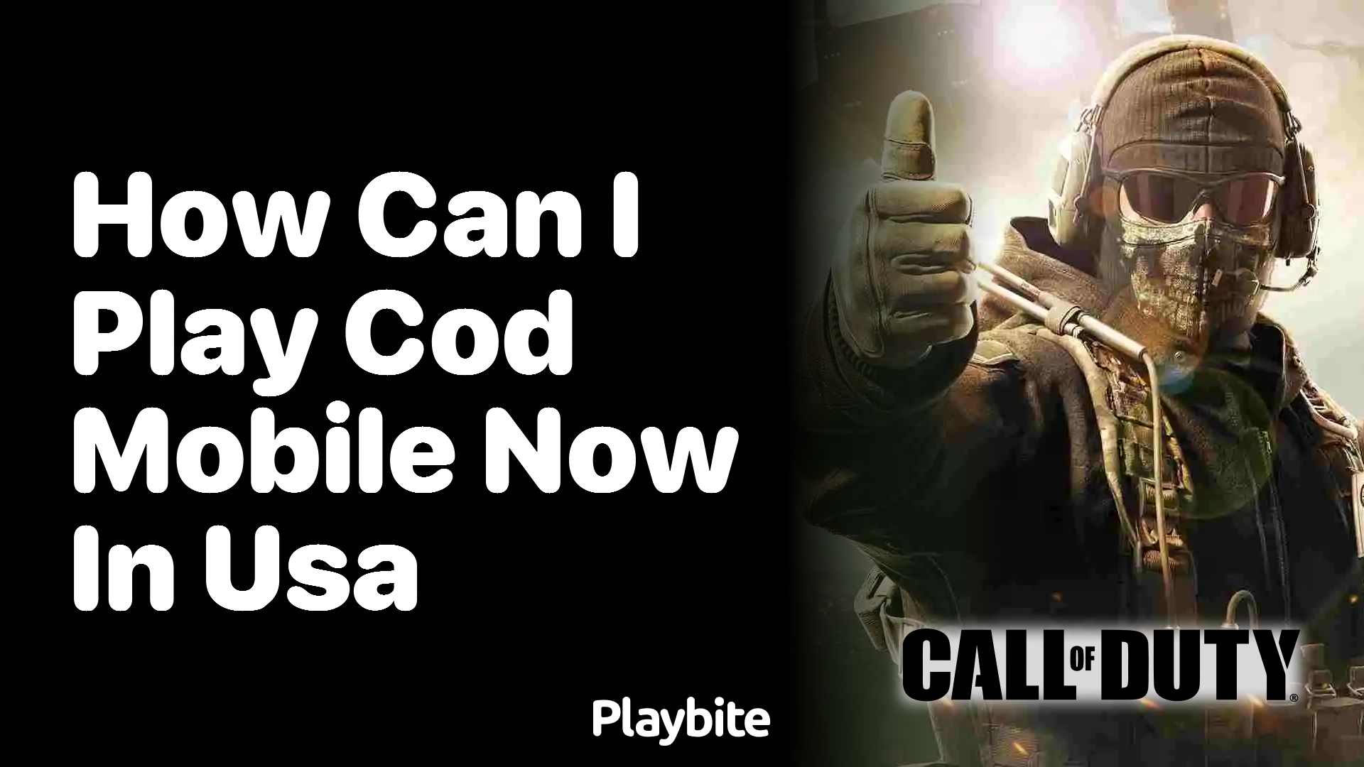 How Can I Play COD Mobile Now in the USA?