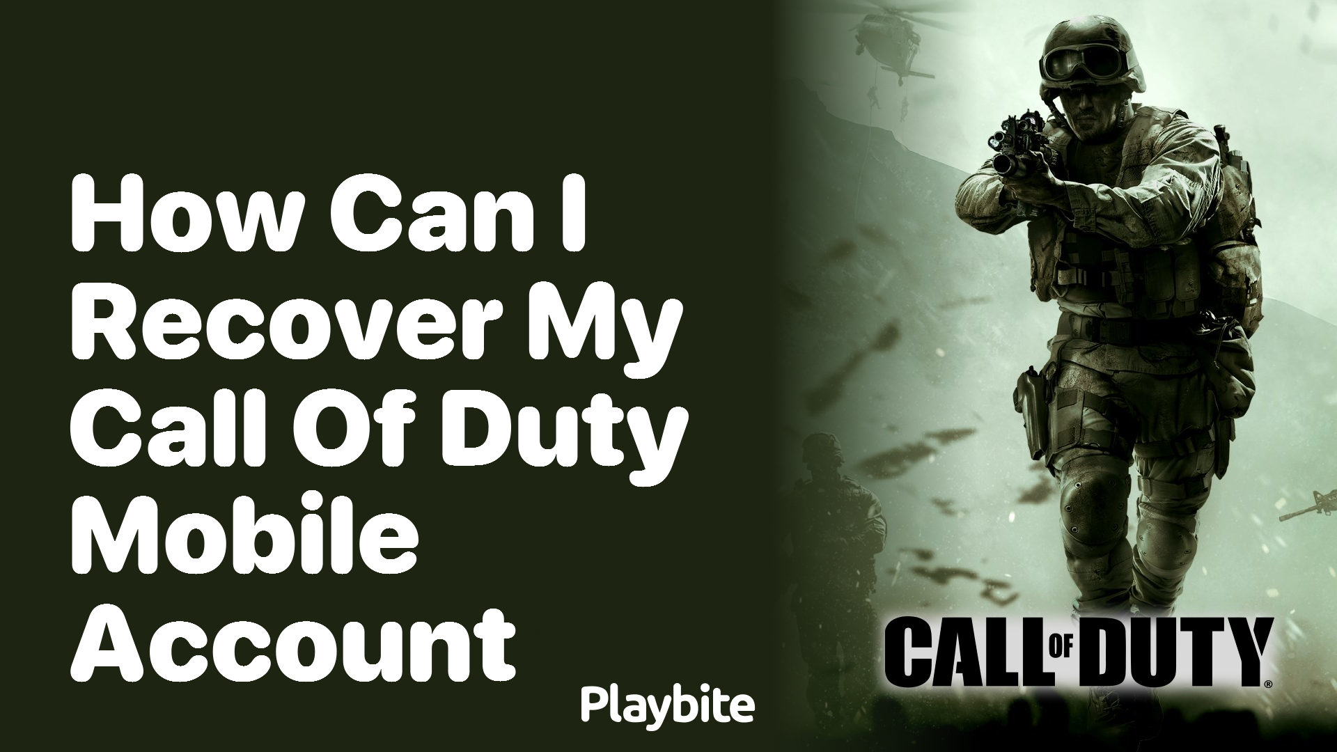 How Can I Recover My Call of Duty Mobile Account?
