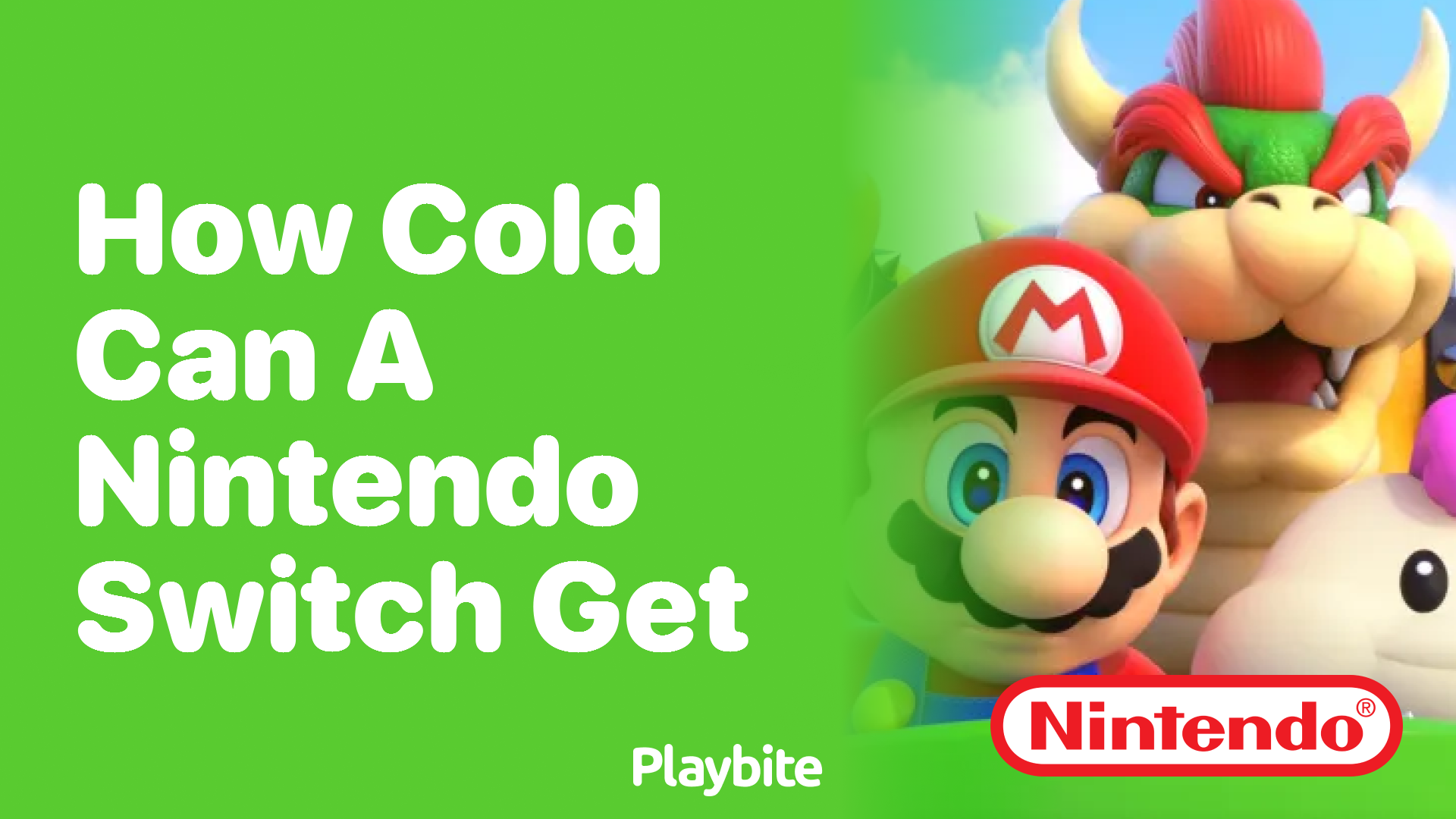 How Cold Can a Nintendo Switch Get Without Causing Damage?