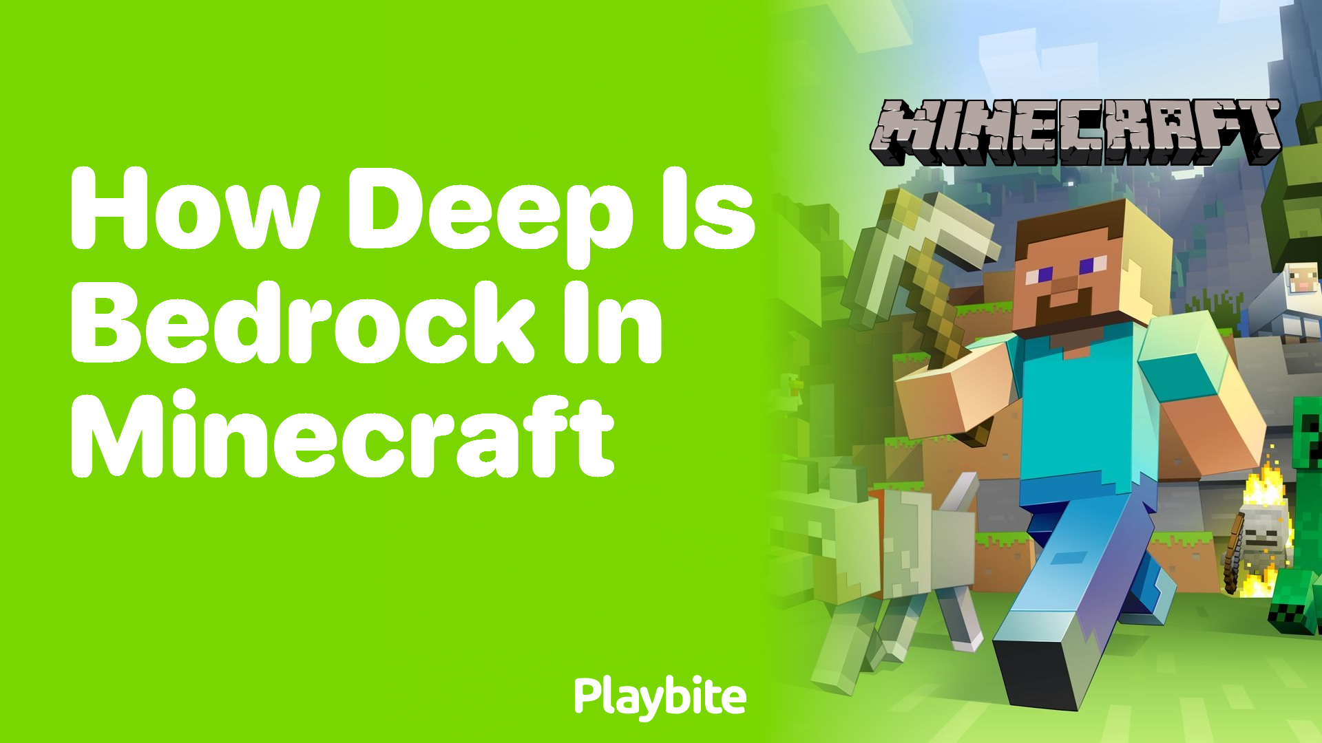 How Deep is Bedrock in Minecraft? Playbite