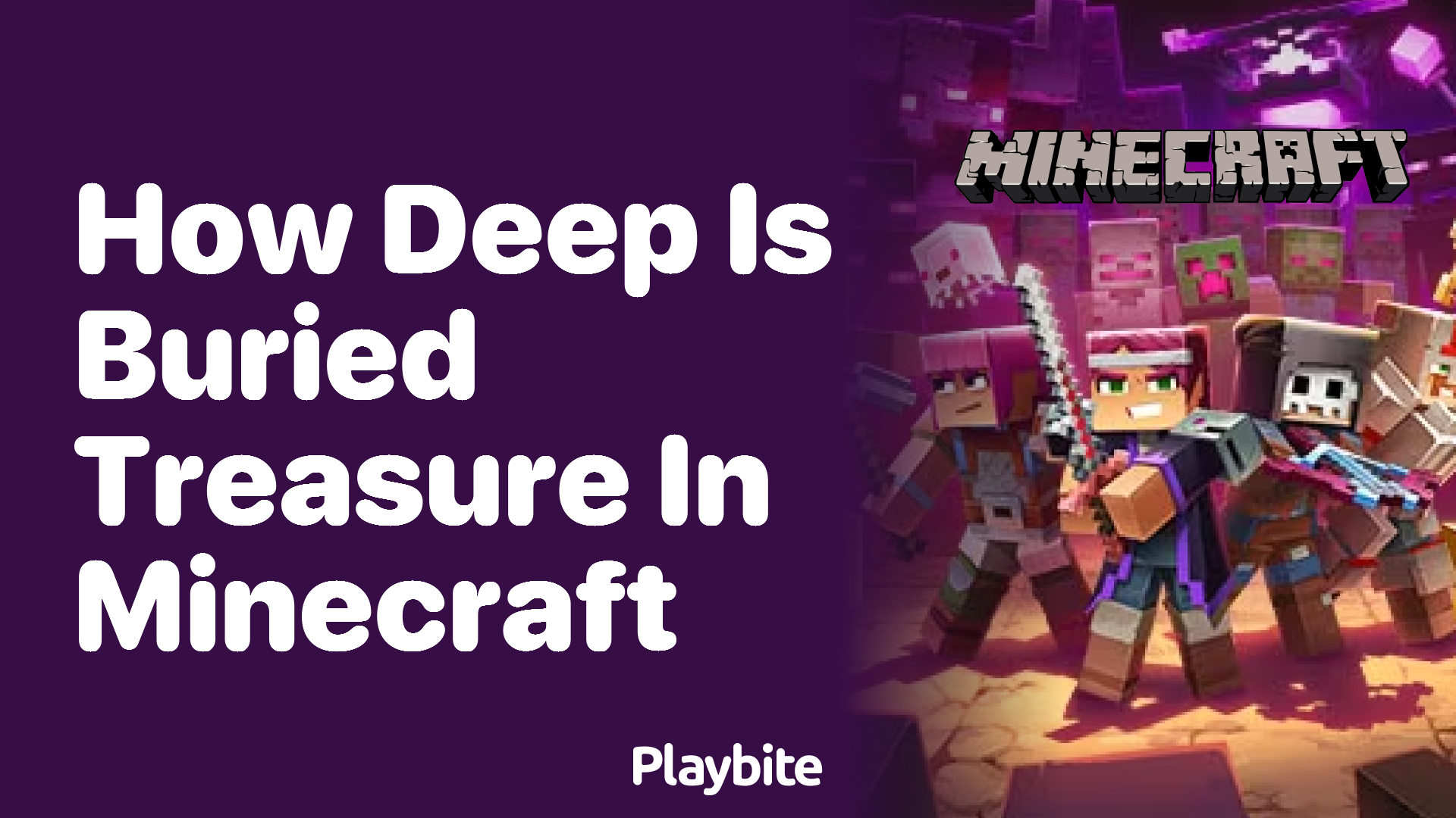 How Deep Is Buried Treasure in Minecraft?