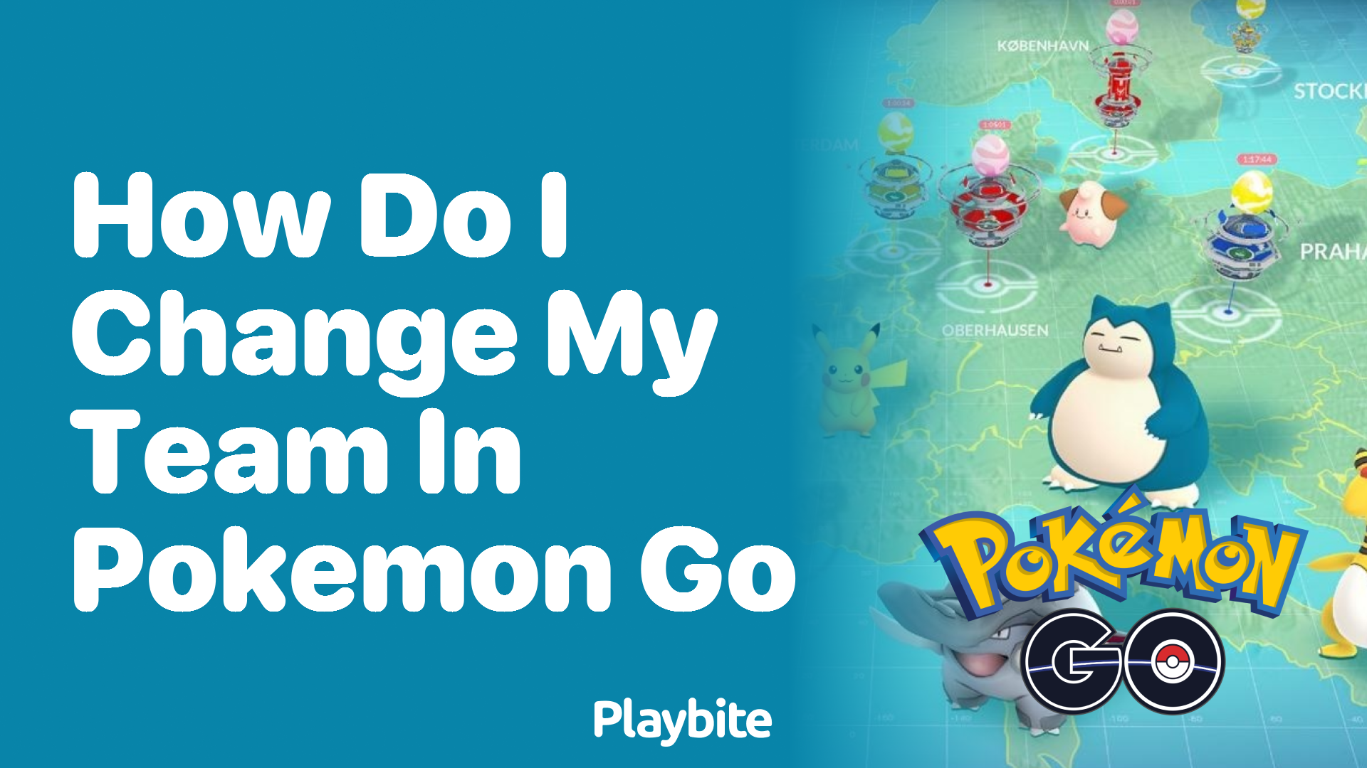 How do I Change My Team in Pokémon GO?