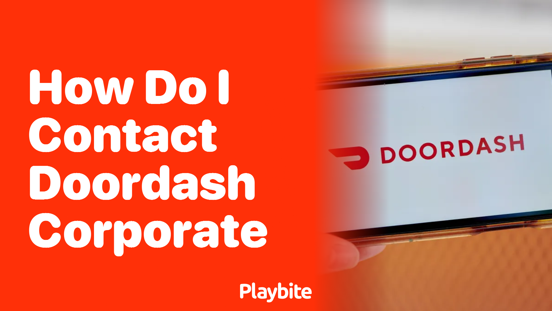 How Do I Contact DoorDash Corporate?