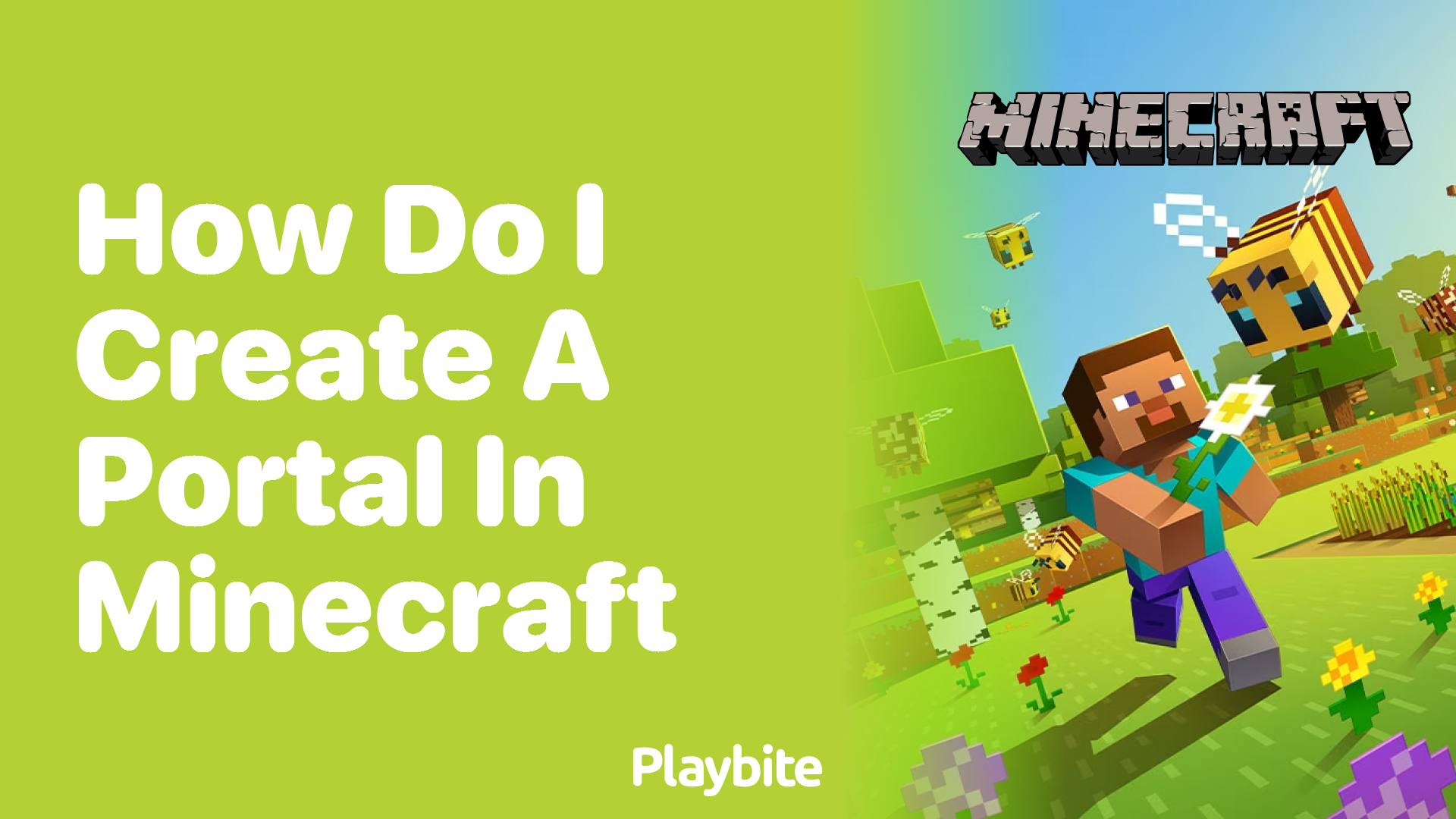 How Do I Create a Portal in Minecraft?