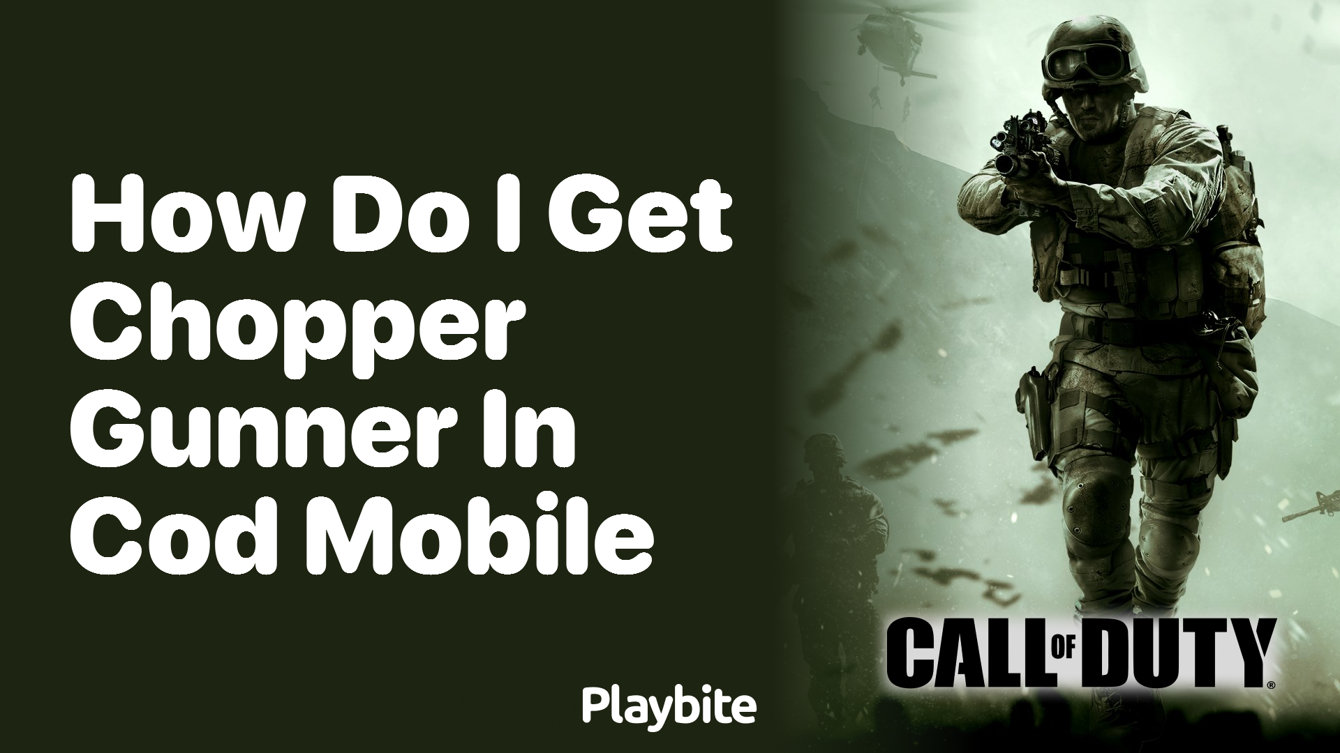 How Do I Get Chopper Gunner in COD Mobile?