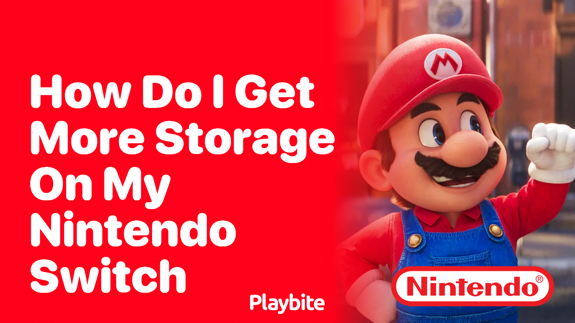 How Do I Get More Storage on My Nintendo Switch?