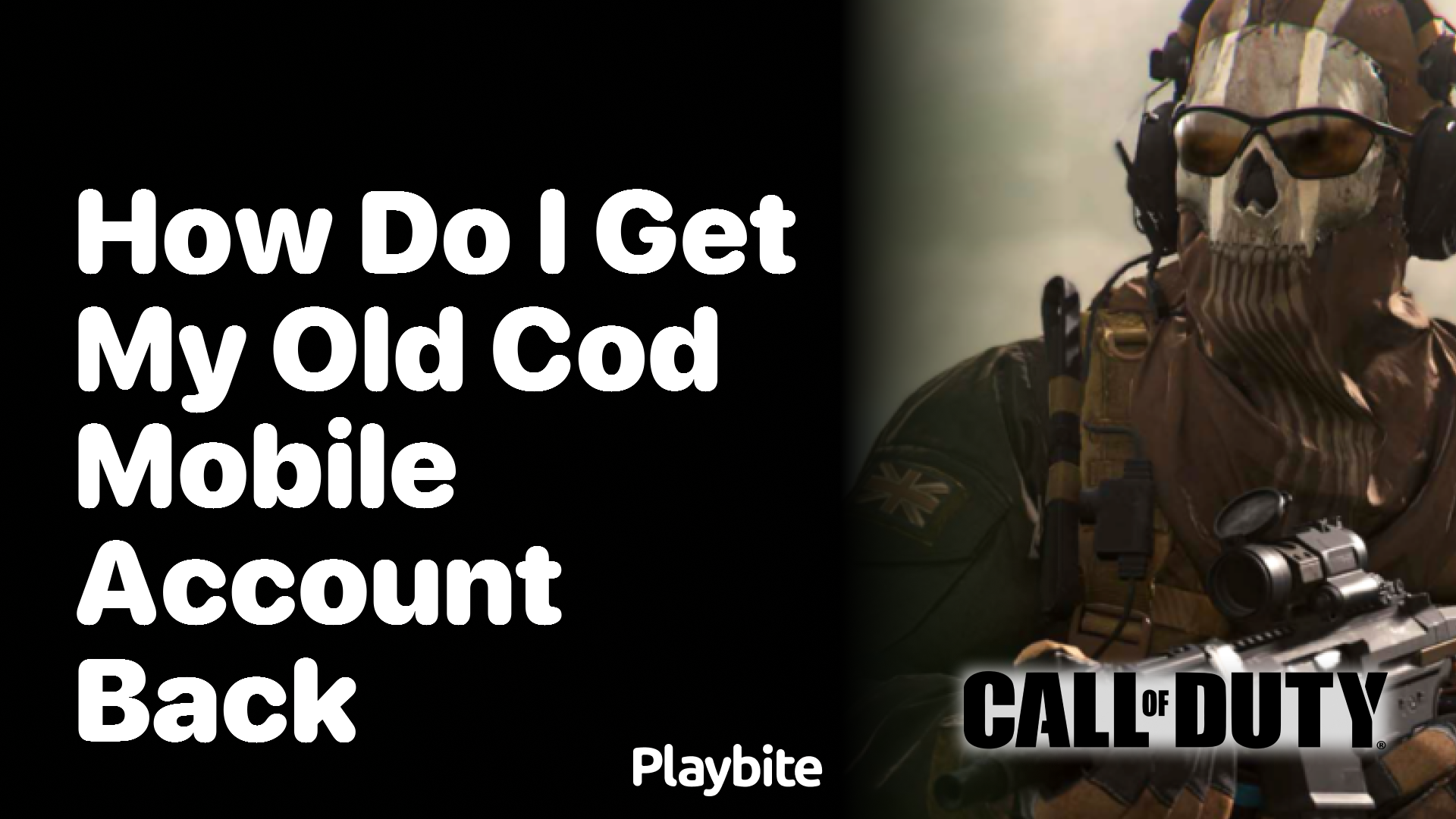 How to Retrieve Your Old COD Mobile Account?
