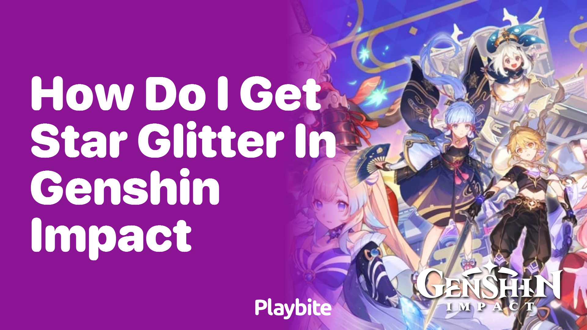 How to Get Star Glitter in Genshin Impact