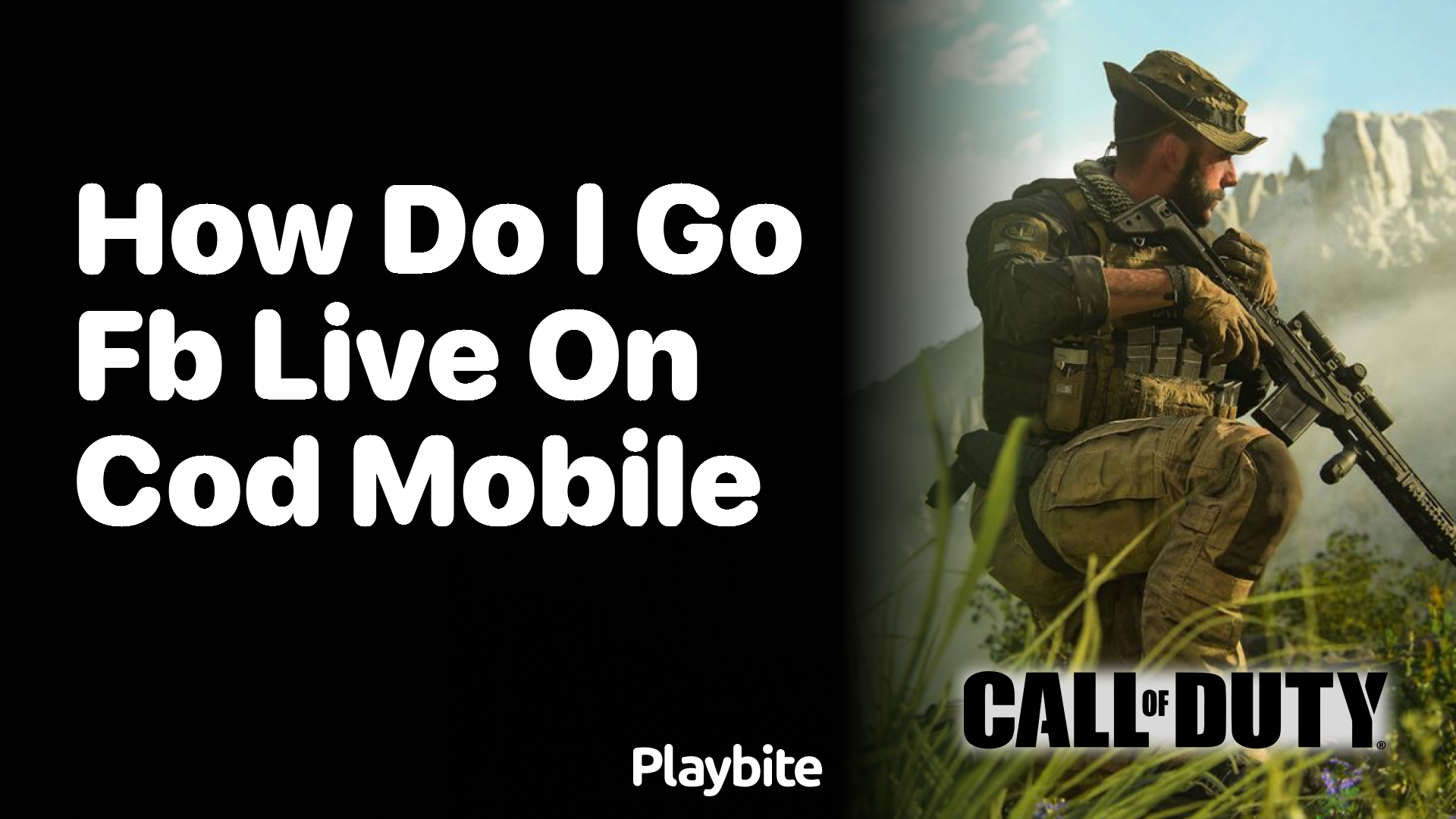 How Do I Go Live on Facebook from Call of Duty Mobile?