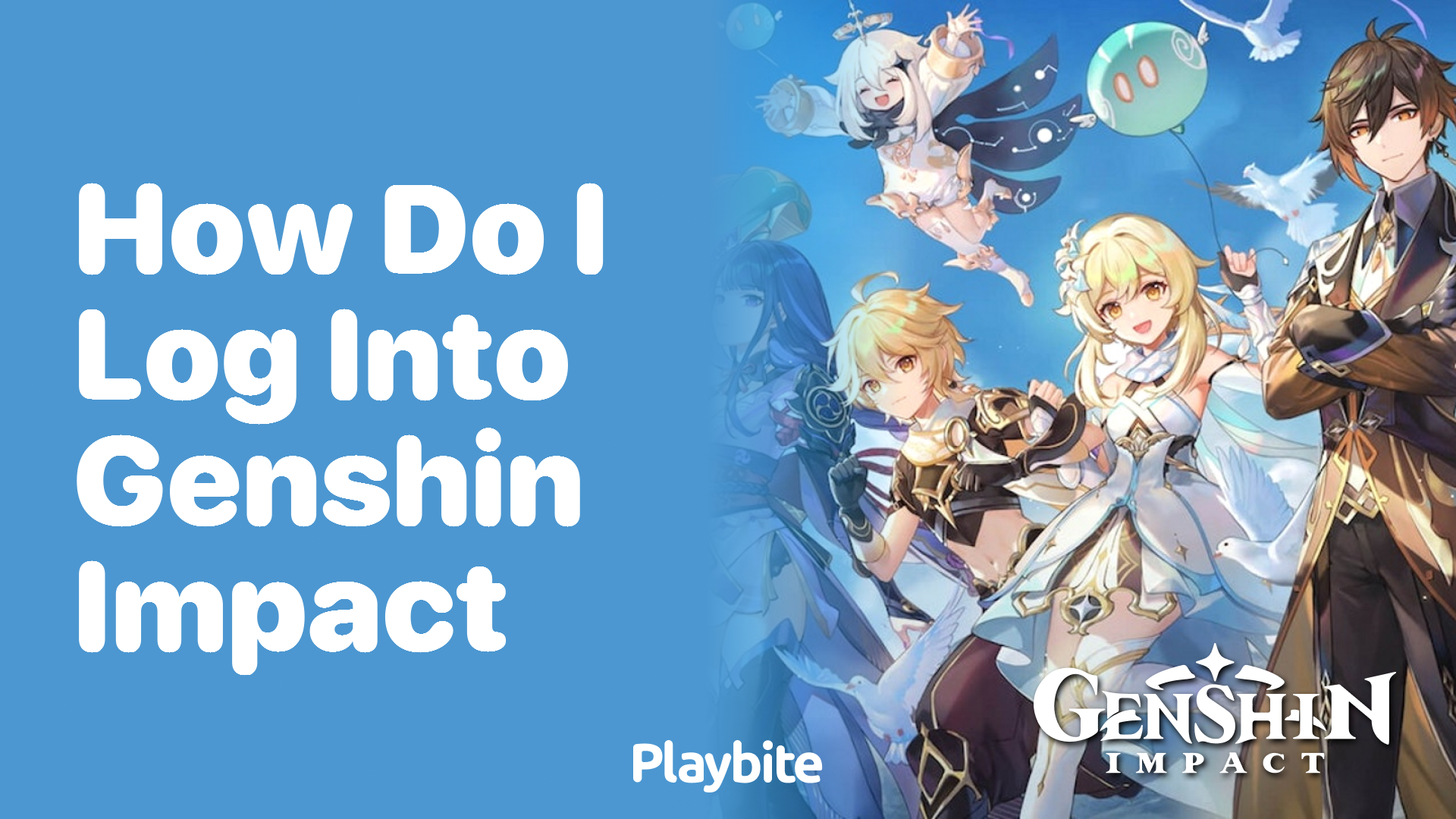 How Do I Log Into Genshin Impact?