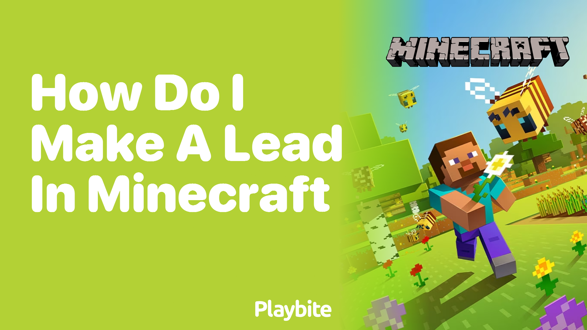 How Do I Make a Lead in Minecraft?