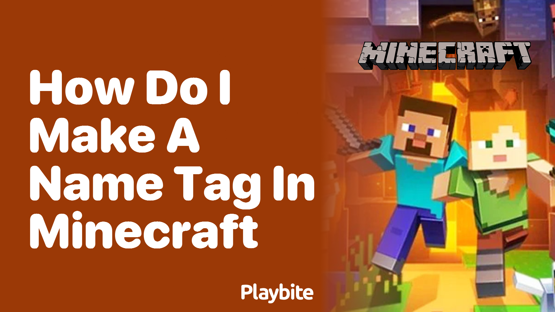How Do I Make a Name Tag in Minecraft?
