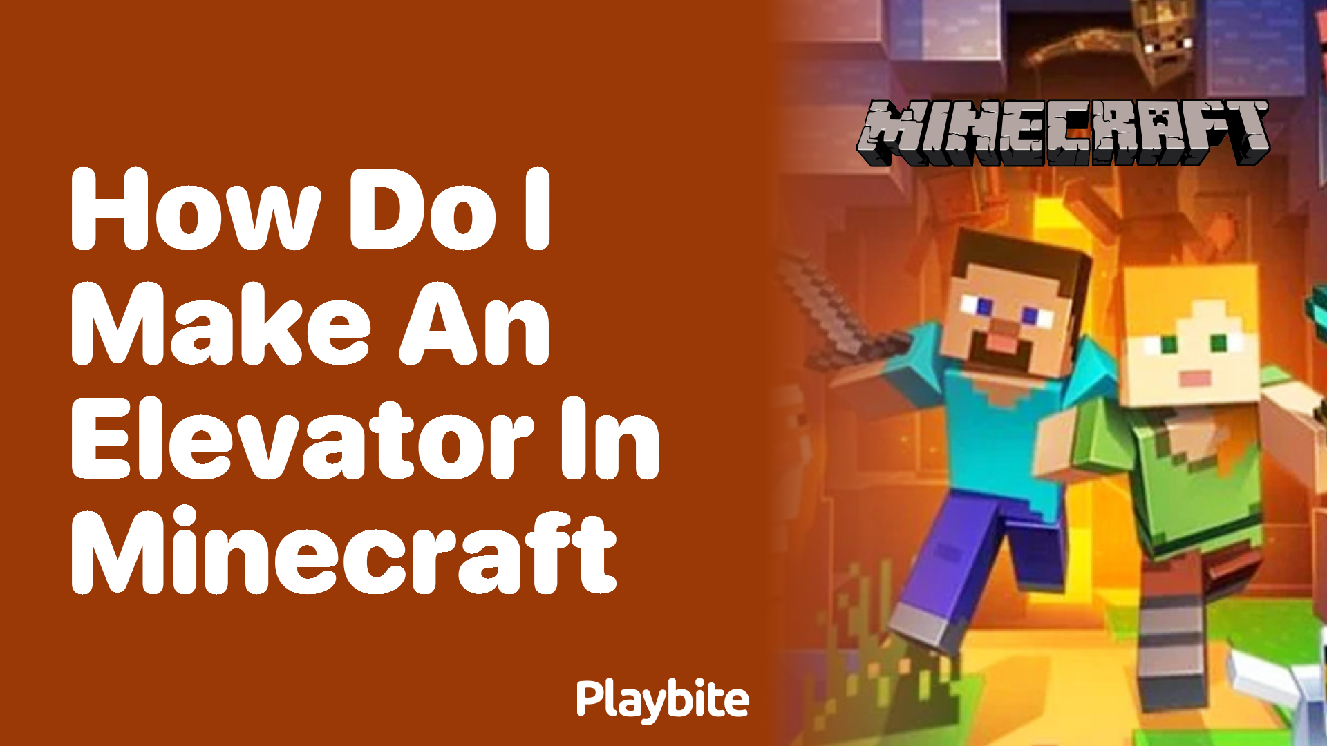 How Do I Make an Elevator in Minecraft?
