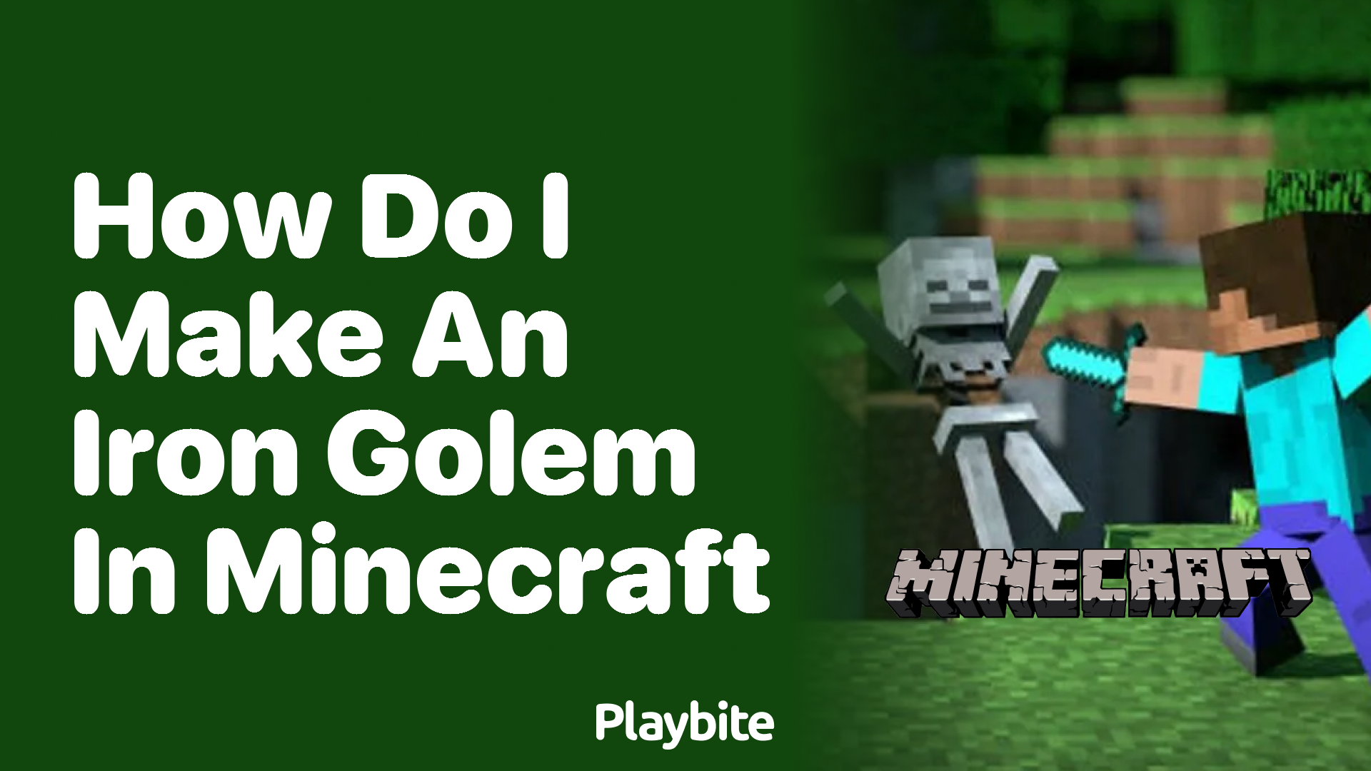 How Do I Make an Iron Golem in Minecraft? Unveil the Secrets!