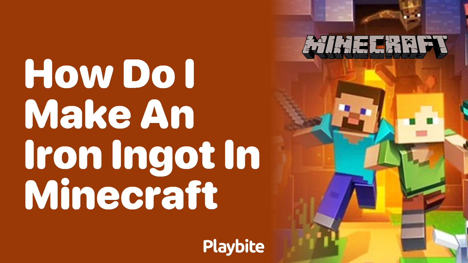 How Do I Make an Iron Ingot in Minecraft?