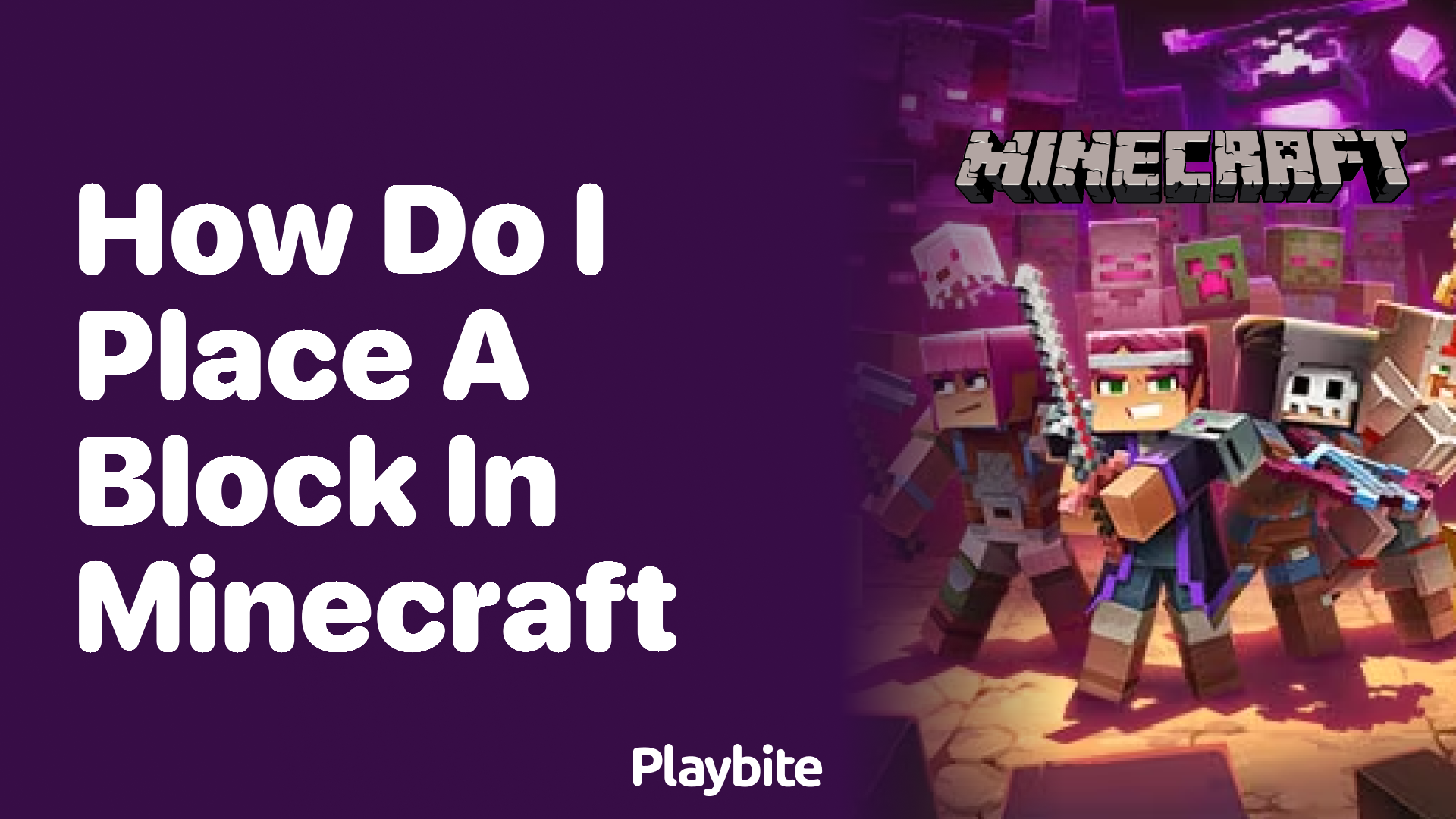 How Do I Place a Block in Minecraft? Unpacking the Basics Playbite
