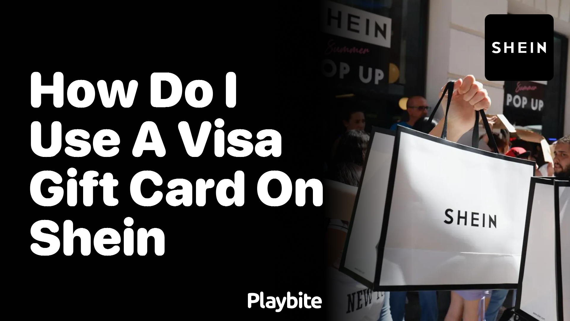 How Do I Use a Visa Gift Card on SHEIN?
